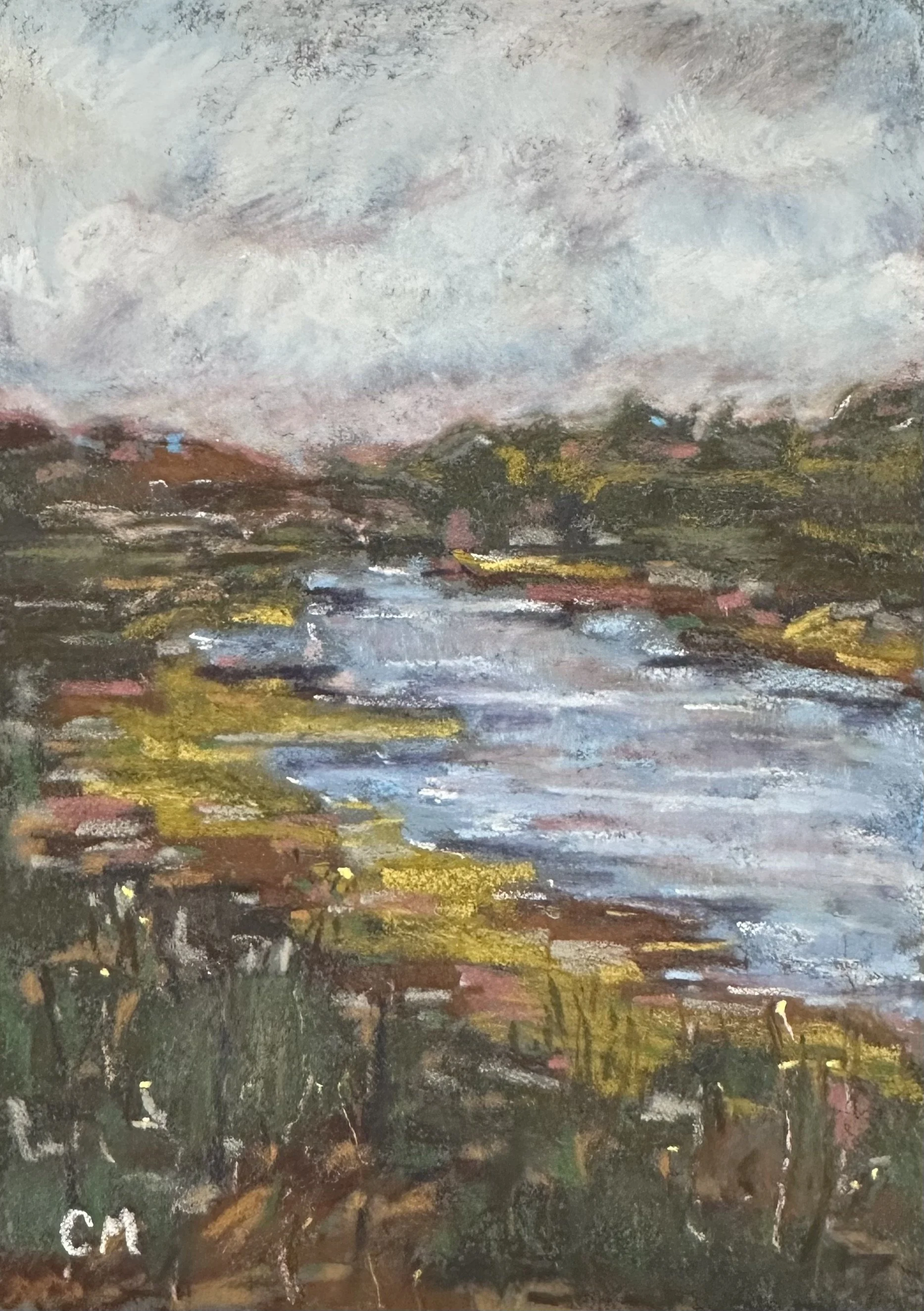 When the Light was Leaving,
Soft pastel on board, 2026
36 × 30 cm
Western Australia Society of Art Exhibition, 2026,
Available