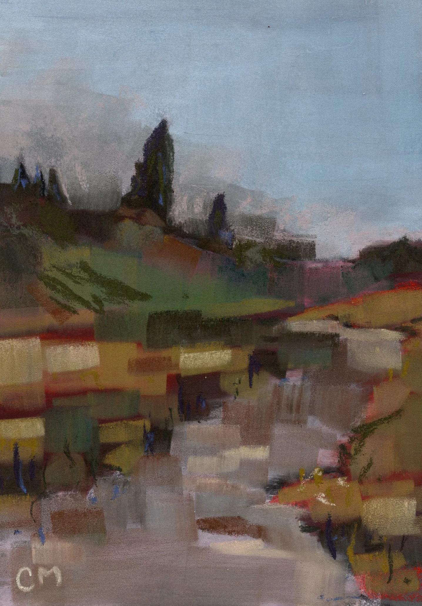 Old Man Storr,
Soft pastel on board, 2026
36 × 30 cm
Pastel Society of Western Australia Exhibition, 2026,
Available