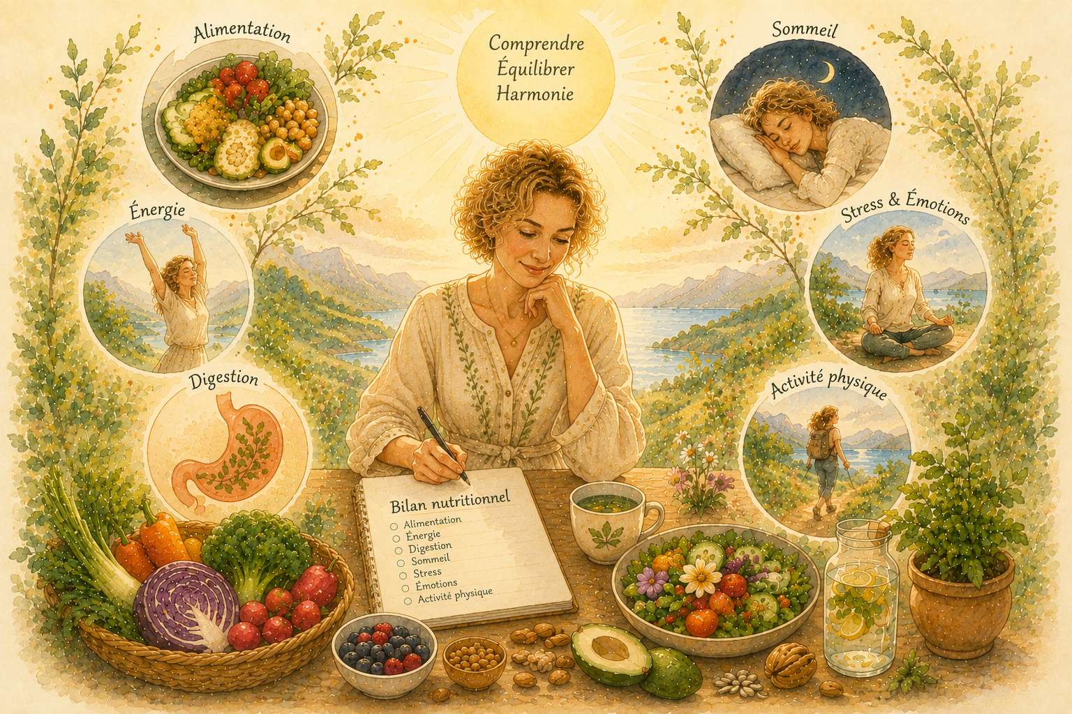 Le bilan nutritionnel et la manière de manger et de digérer