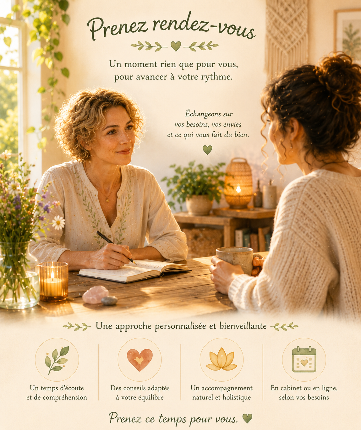 Prendre rendez-vous en naturopathie avec Sheba Chasseur