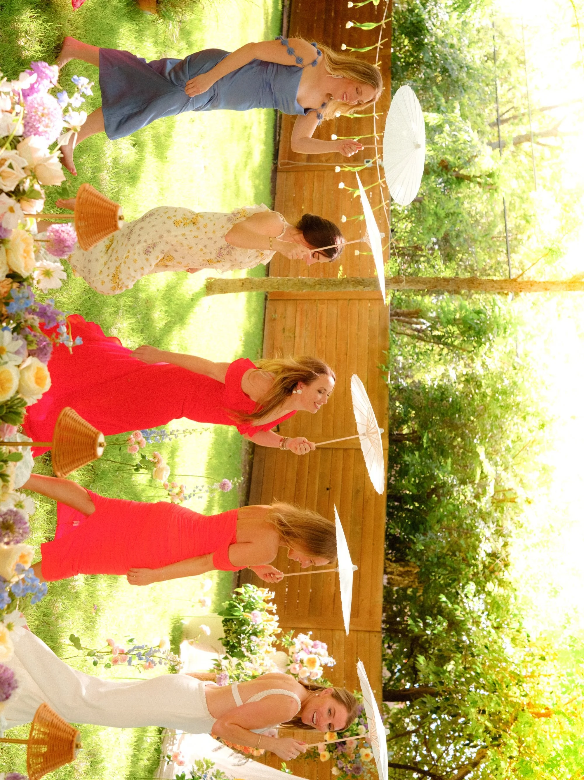 Follow the leader needed a bit of a rebrand&hellip; and a parasol ☂️

We are big fans of giving your wedding party all the props to play with. This whimsical garden party was absolute magic to experience ✨

📸 @thearchivist_rachelmeagan 

#dallaswedd