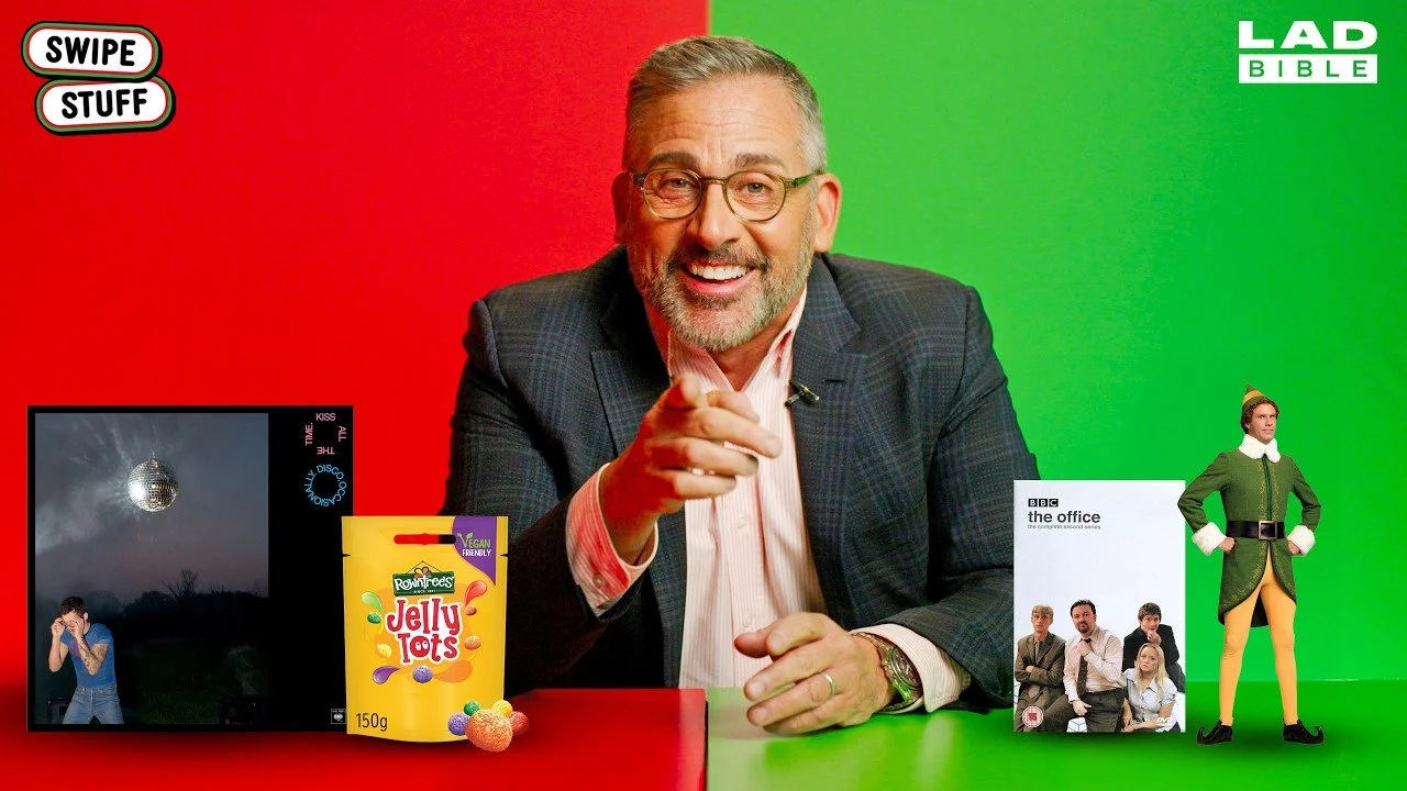 Steve Carell takes on Swipe Stuff, giving his honest (and very funny) takes on everything from personalised number plates to iconic British comedy 👀