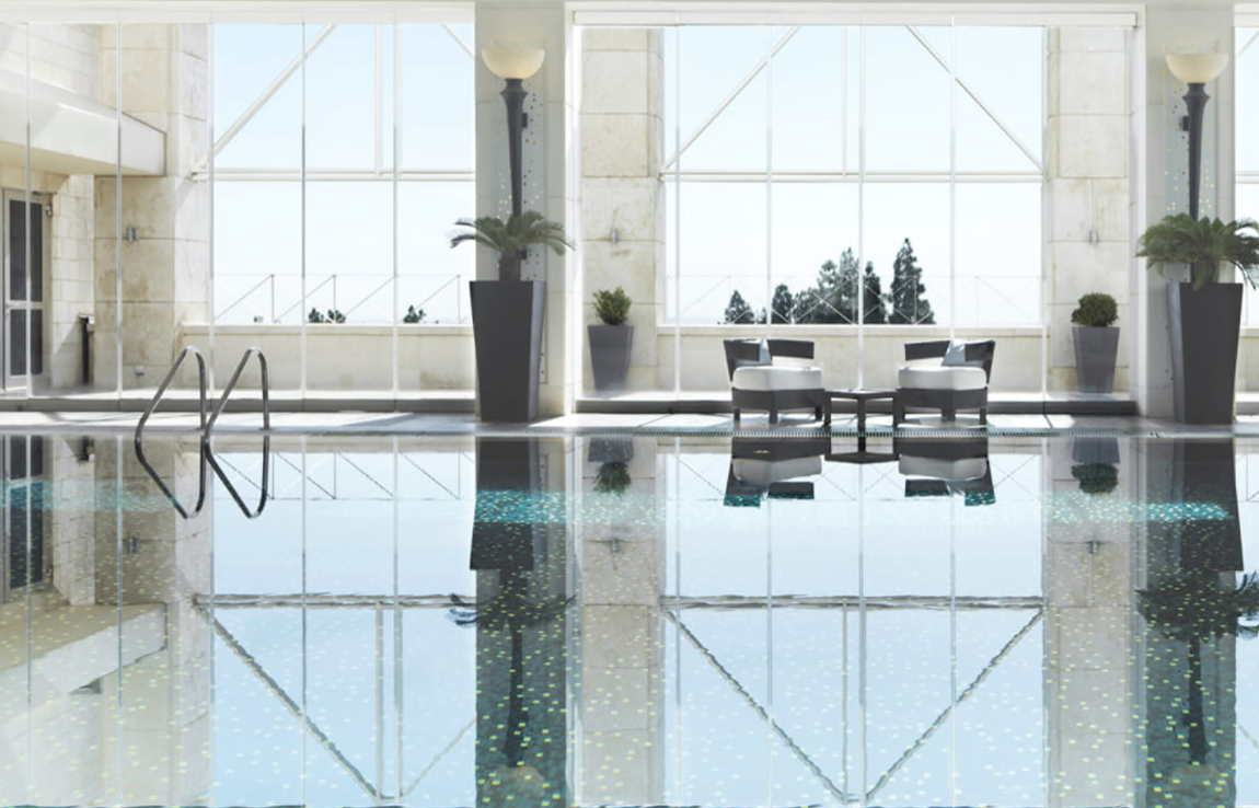 Four Seasons Hotel Amman overlooking the city, a base for Petra and the Dead Sea.