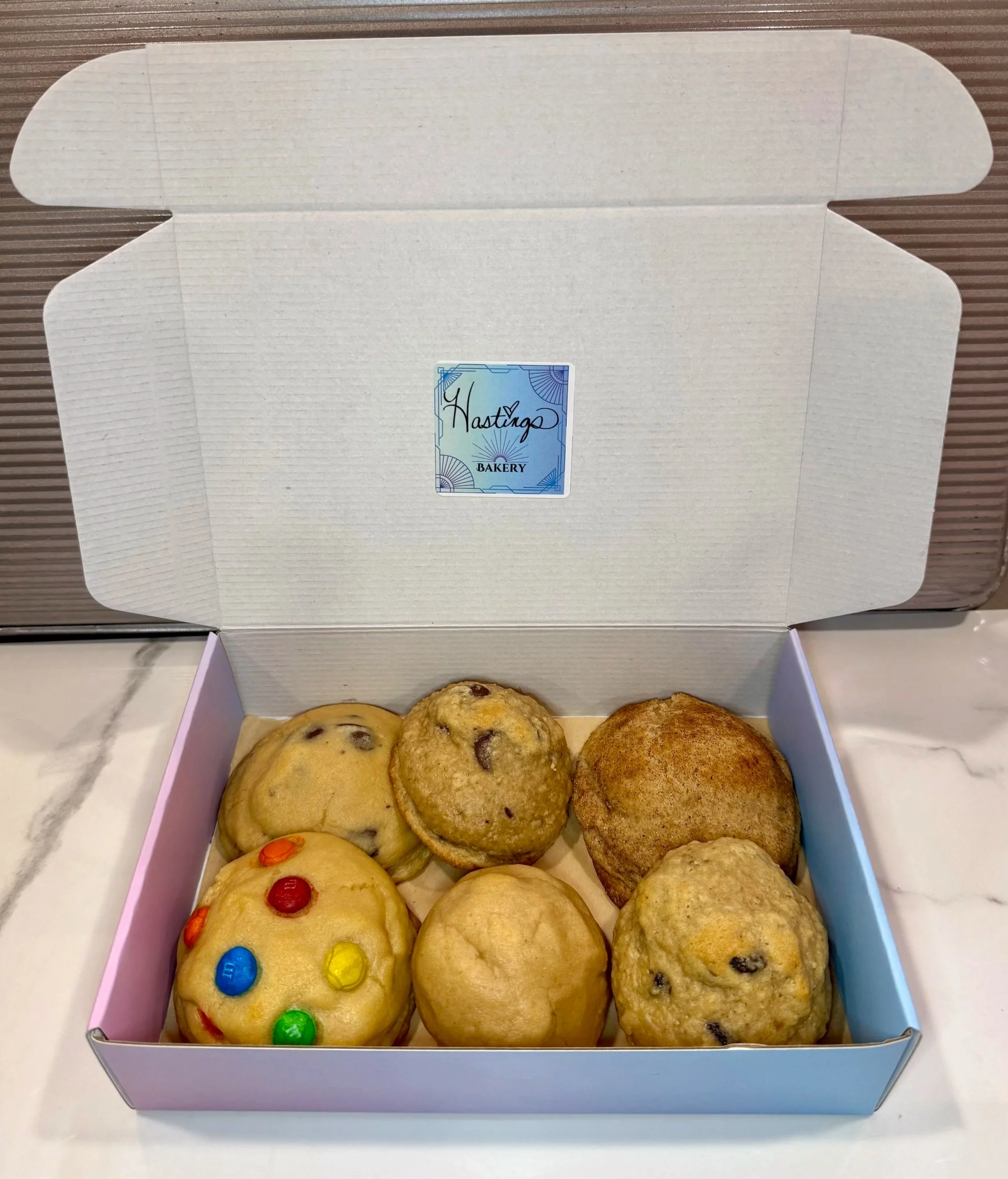 Classic Cookie Box - Half Dozen (6)