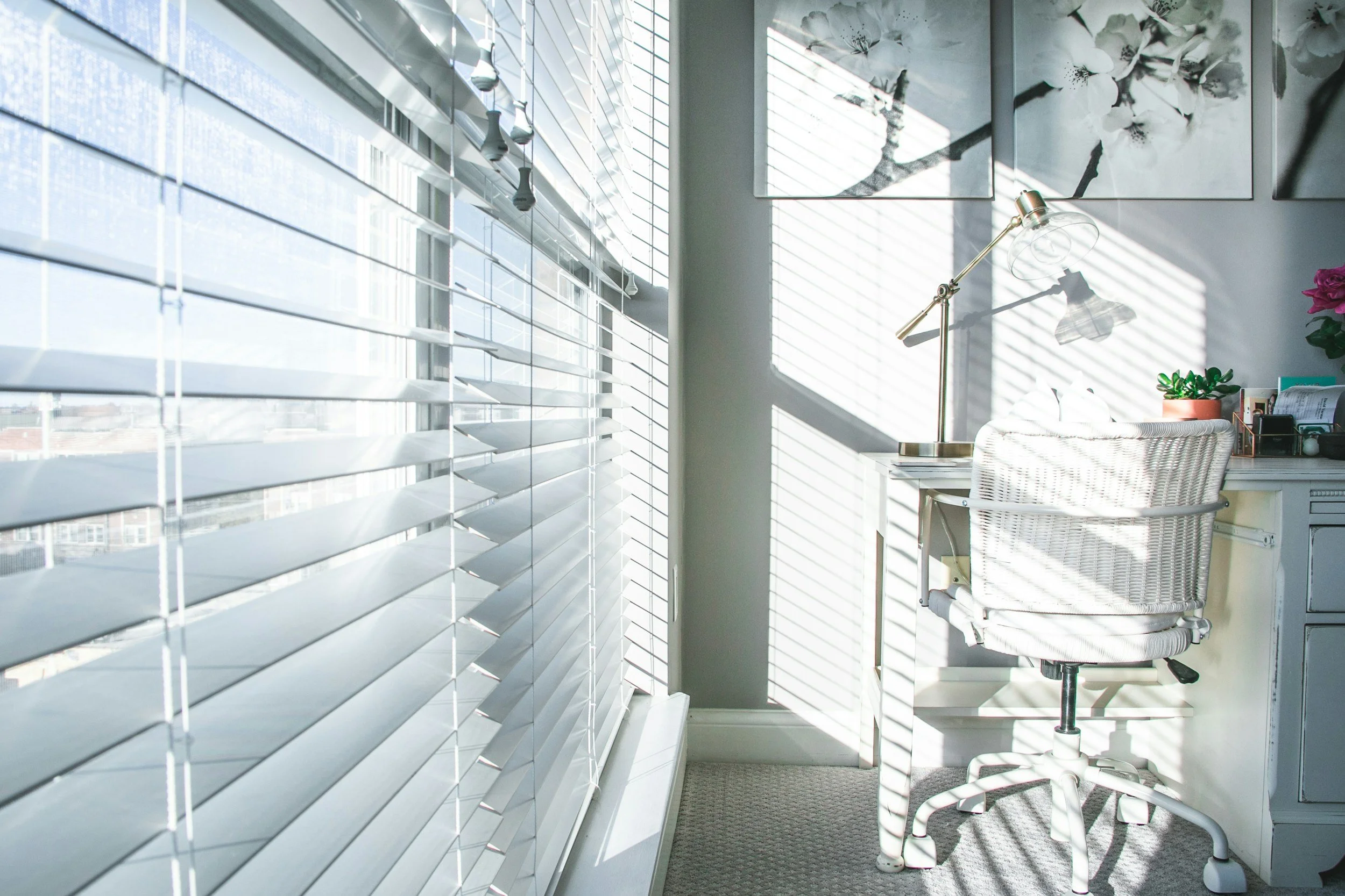 Smart Blinds — Bring convenience and innovation into your home with smart blind technology. Operate your blinds via remote control, smartphone app or integrated home automation systems. Smart blinds are particularly useful for hard-to-reach windows a