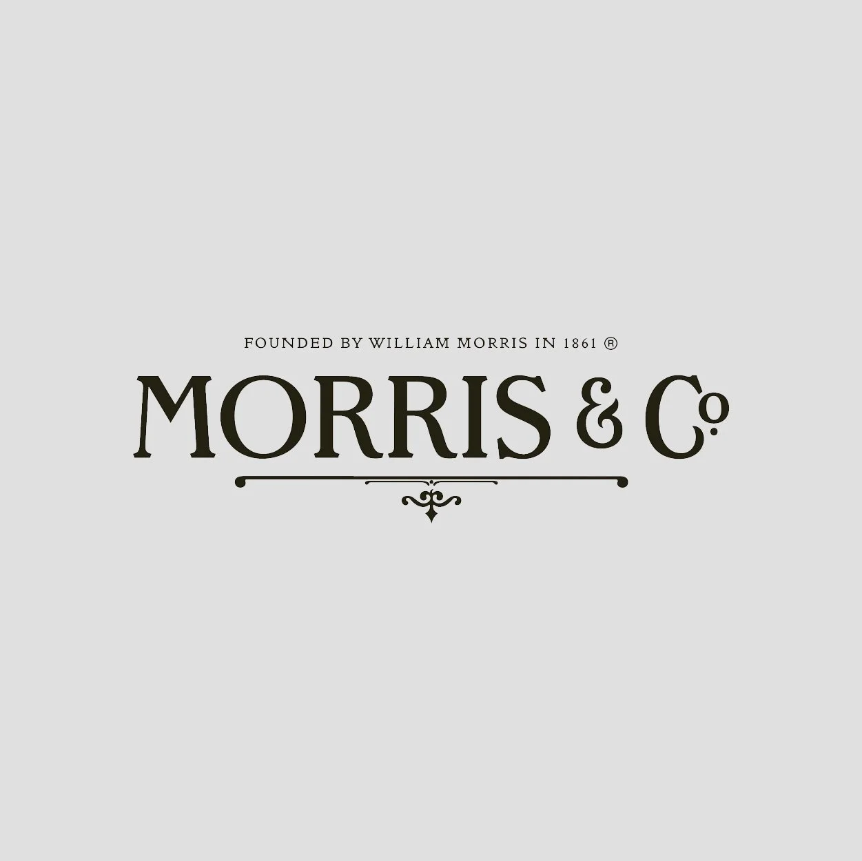 Morris and Co wallpaper feature wall
