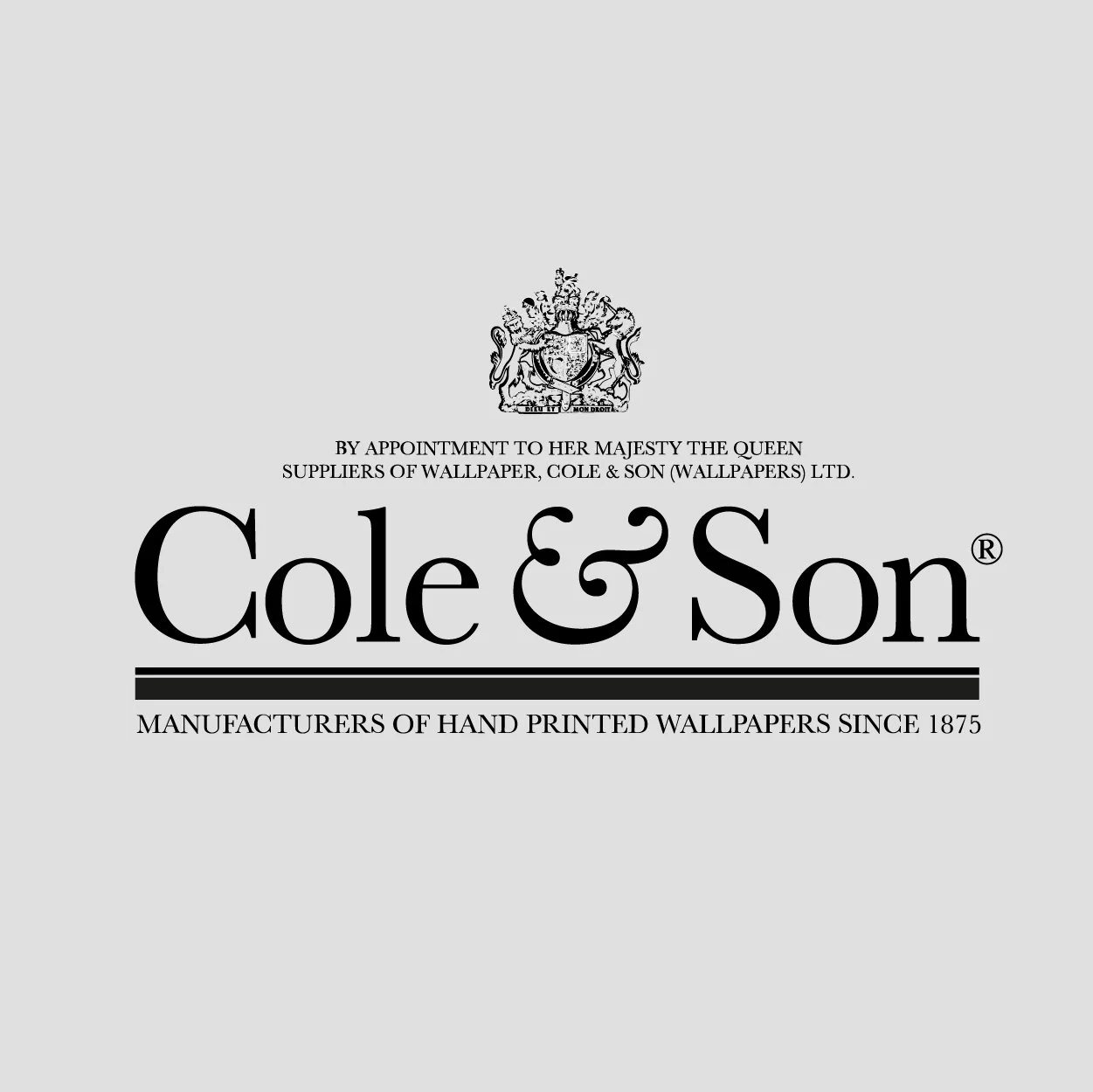 Cole and Son designer wallpaper samples