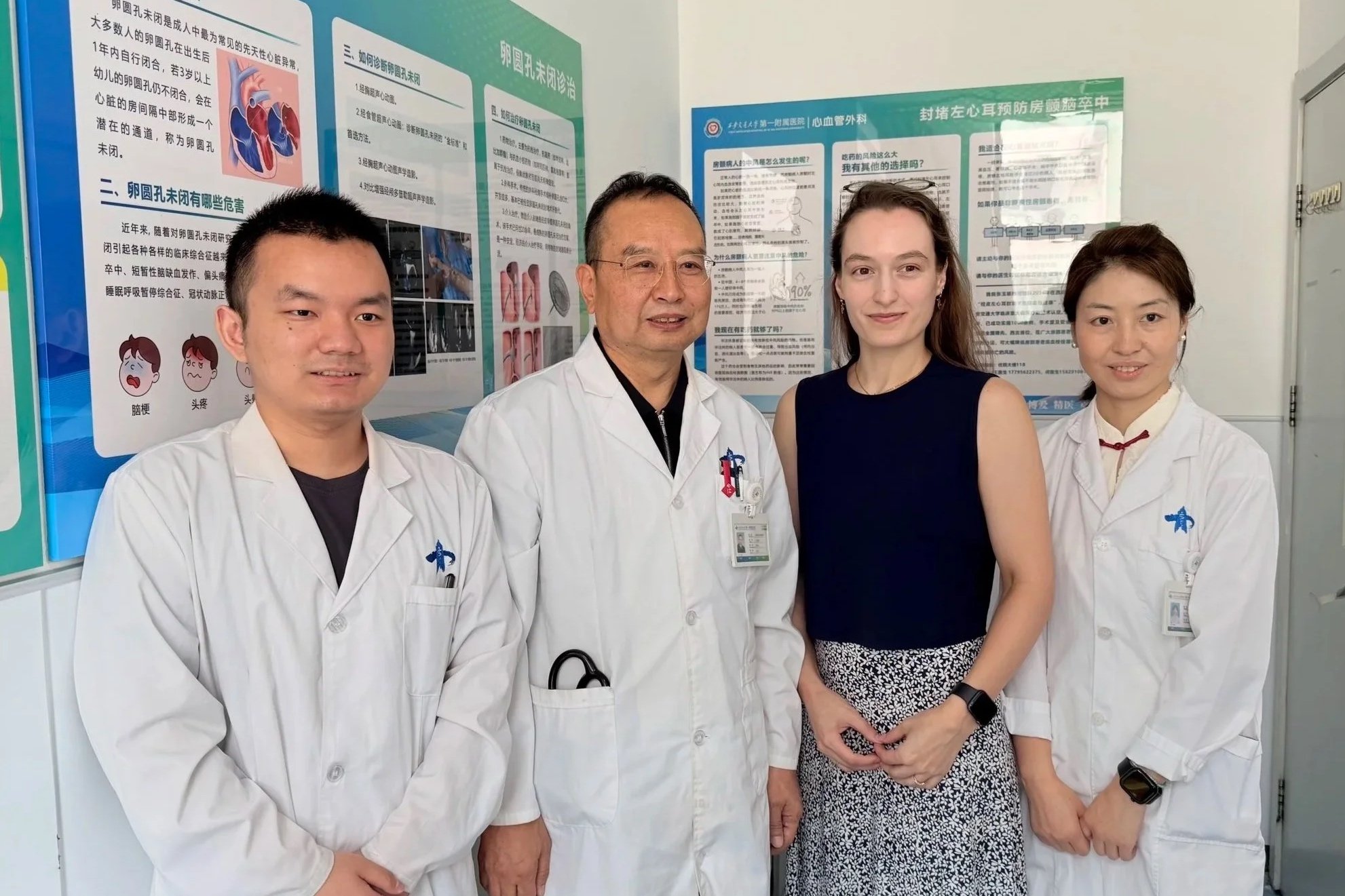 Anaïs en Chine | L'équipe médicale FOP