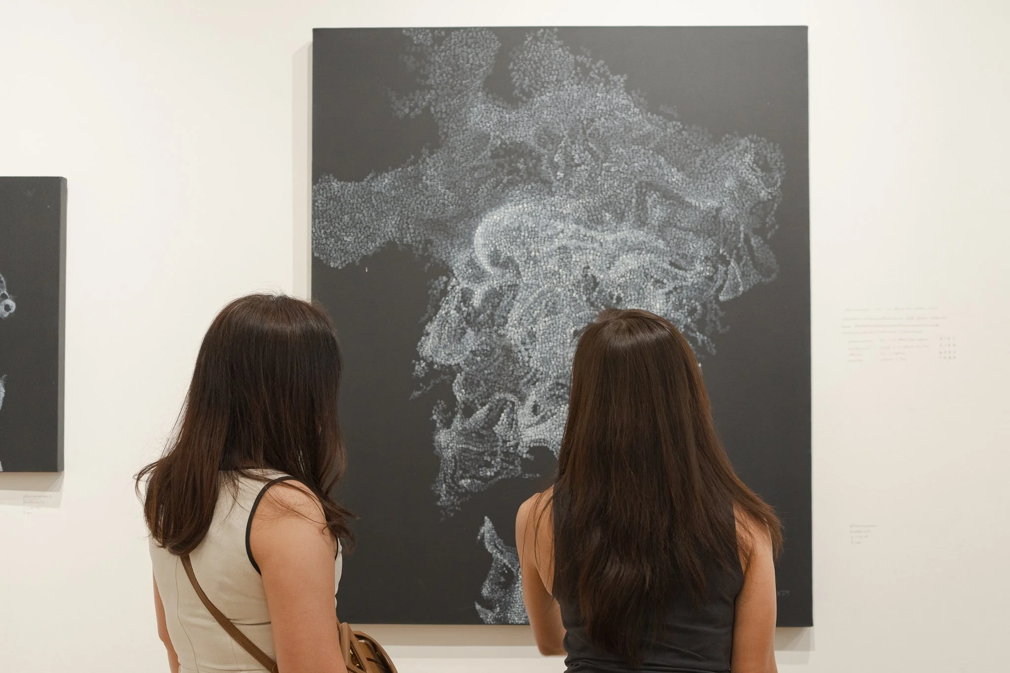 Exhibition view of “In Process” by Paradee Sattarujawong (Paradee Chen · 陈燕姜) · ภาพบรรยากาศนิทรรศการ “ระหว่างทาง (In Process)” โดย ภารดี สัตตะรุจาวงษ์ (Paradee Chen)