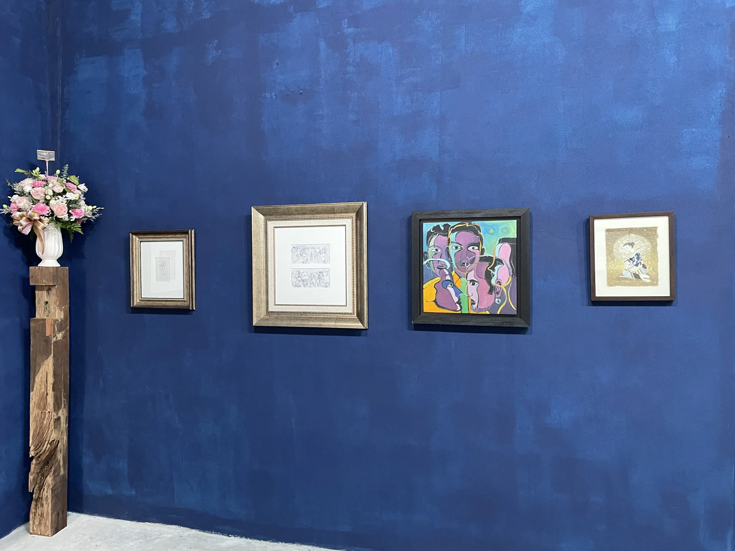 Exhibition view of “Less is Fine · น้อยๆ แต่อยู่” 2024 · ภาพบรรยากาศนิทรรศการ “น้อยๆ แต่อยู่ · Less is Fine” พ.ศ. 2567