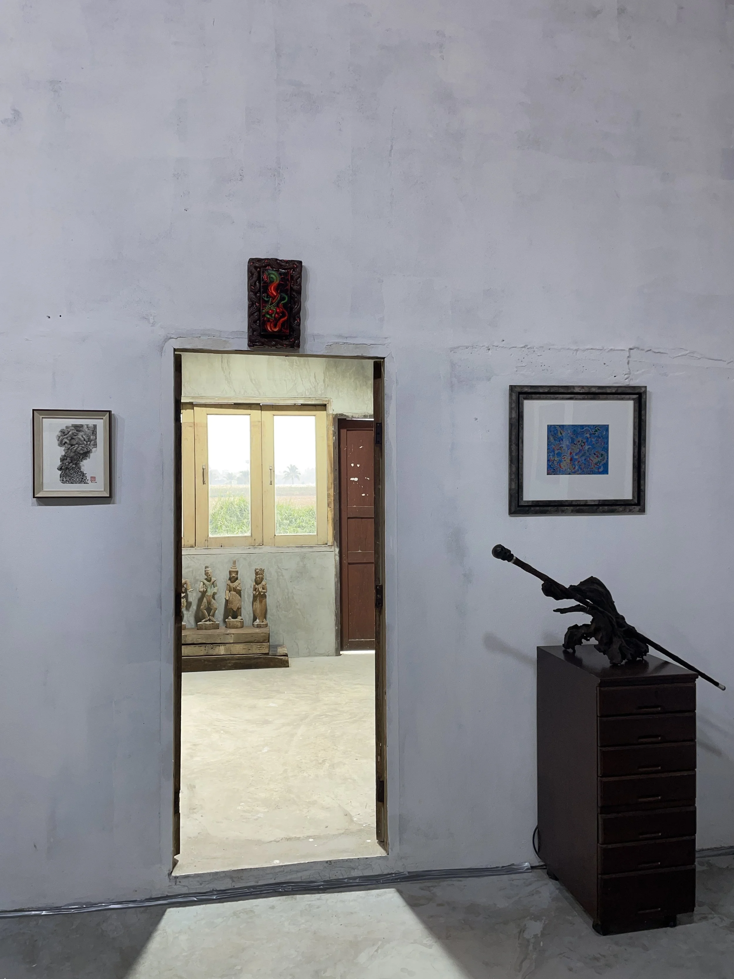Exhibition view of “Less is Fine · น้อยๆ แต่อยู่” 2024 · ภาพบรรยากาศนิทรรศการ “น้อยๆ แต่อยู่ · Less is Fine” พ.ศ. 2567