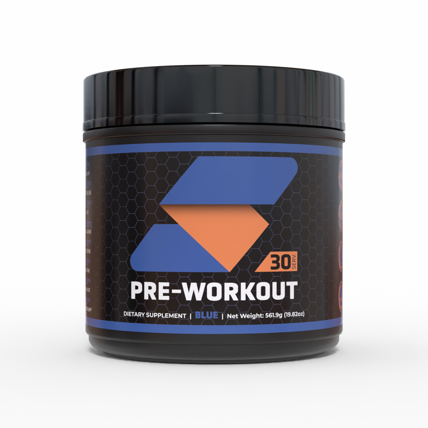 Stimilitia Pre-Workout Blue Flavor