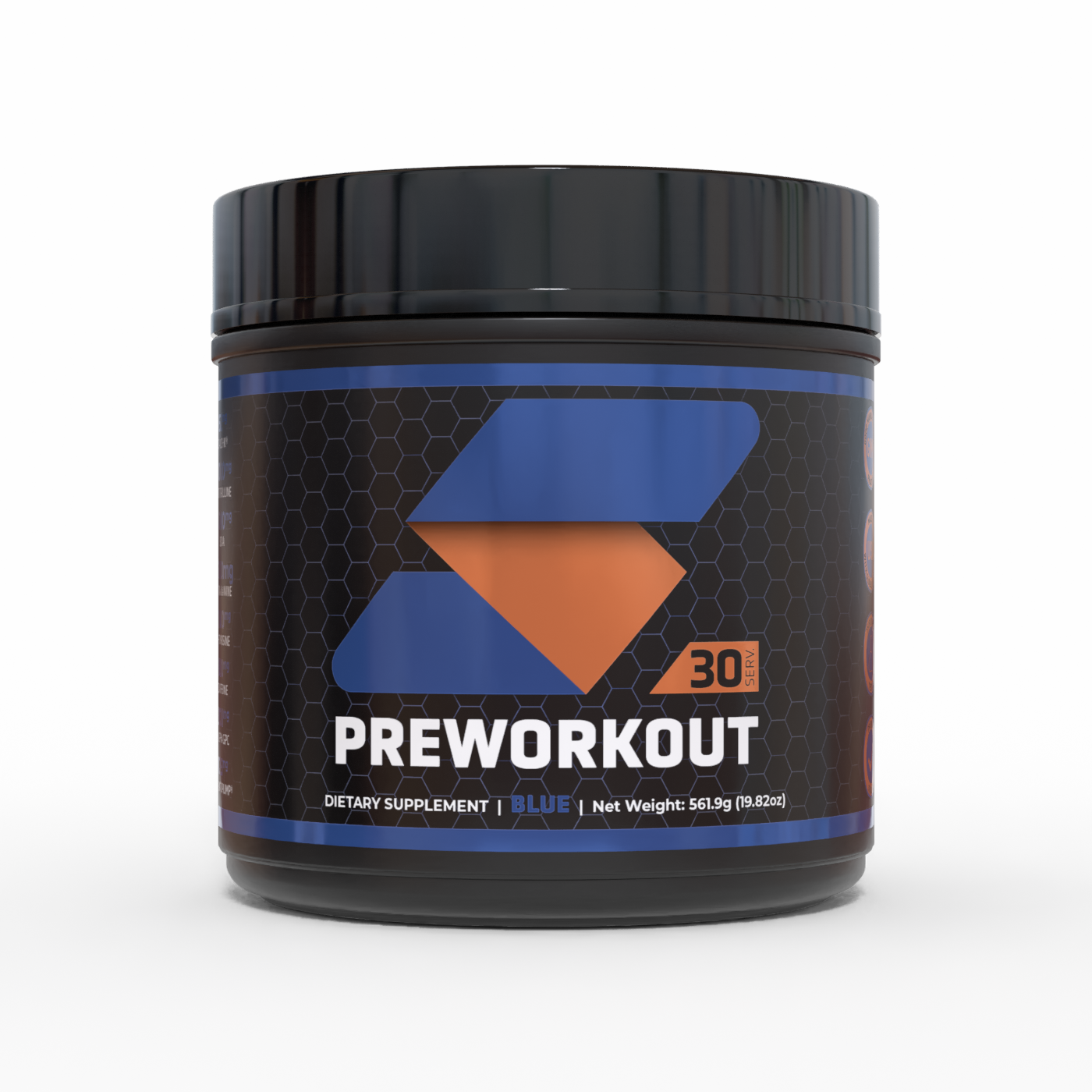 Stimilitia Pre-Workout Blue Flavor