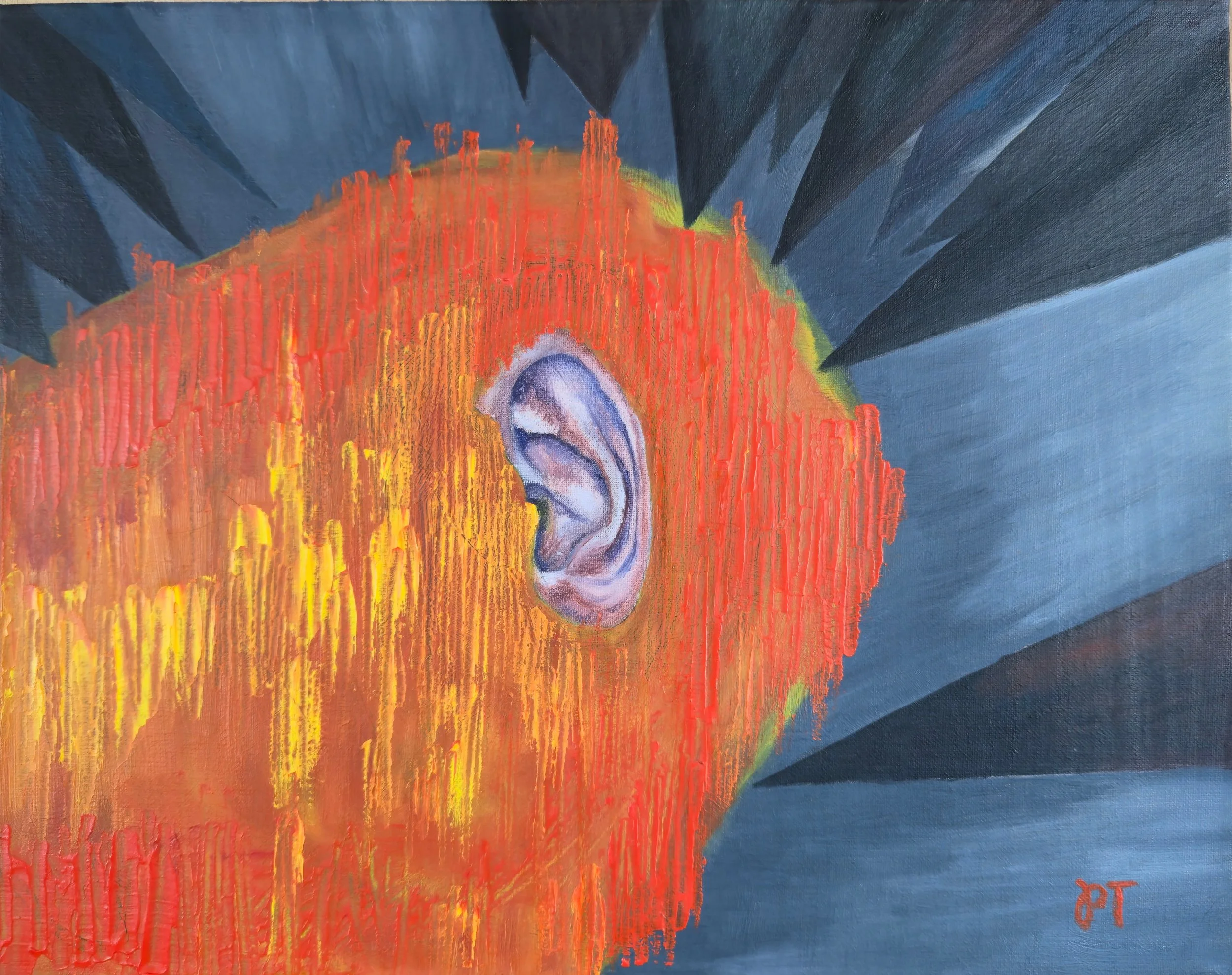 Music Refuge
2025 – Oil on panel, 11" x 14"
(SOLD at Amplify Denton 2026)