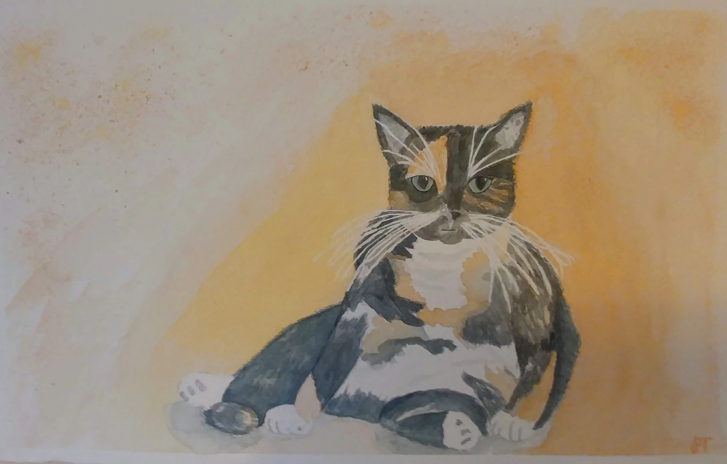 Twenty-Two Years Young
2020 – Watercolor on paper, 13" x 17"
(Exhibited at Gallery 110 Seattle, WA)