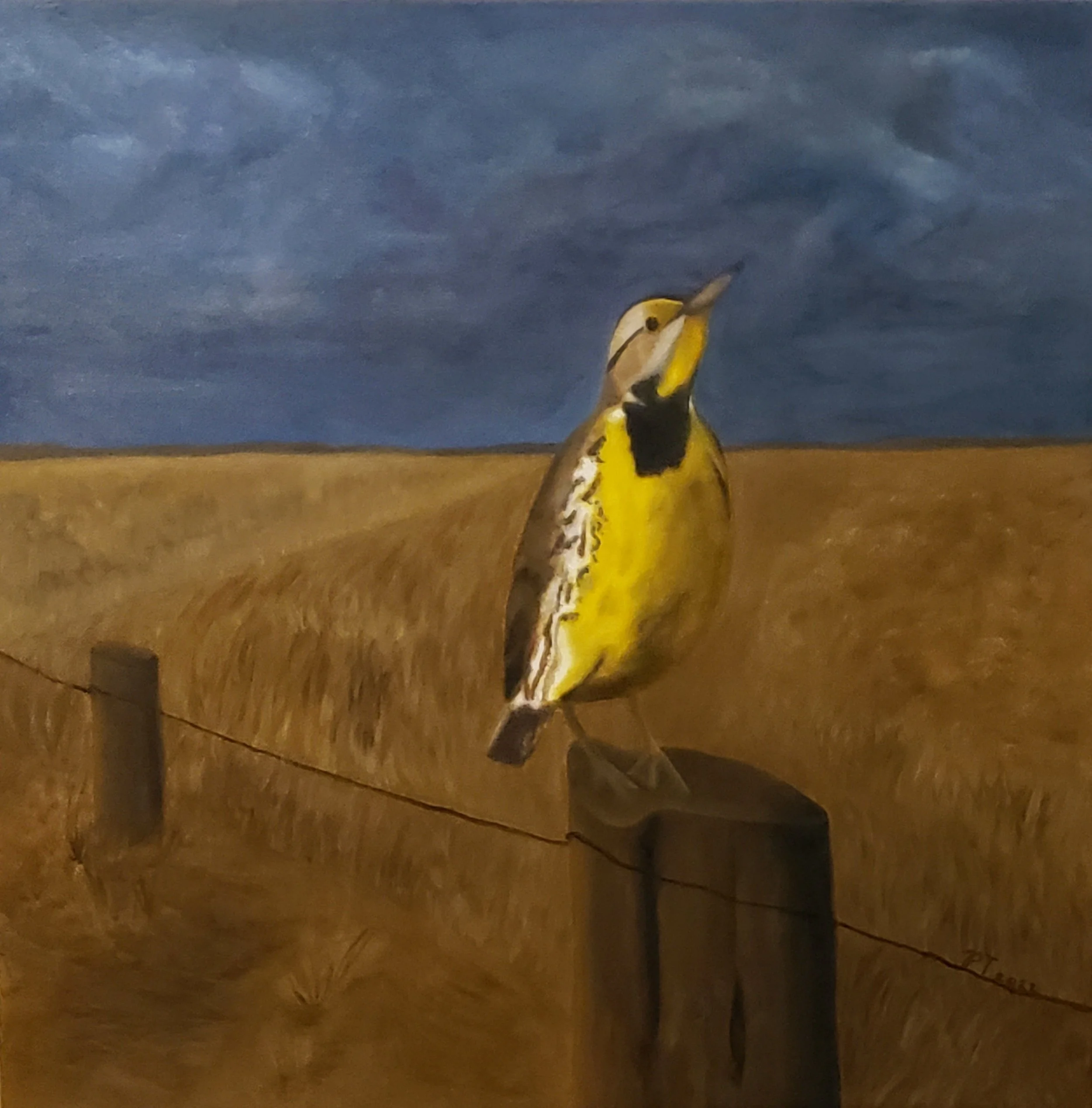 A New Direction
2022 – Oil on canvas, 20" x 20"
(SOLD at Amarillo Museum of Art 20 x 20 Exhibition)