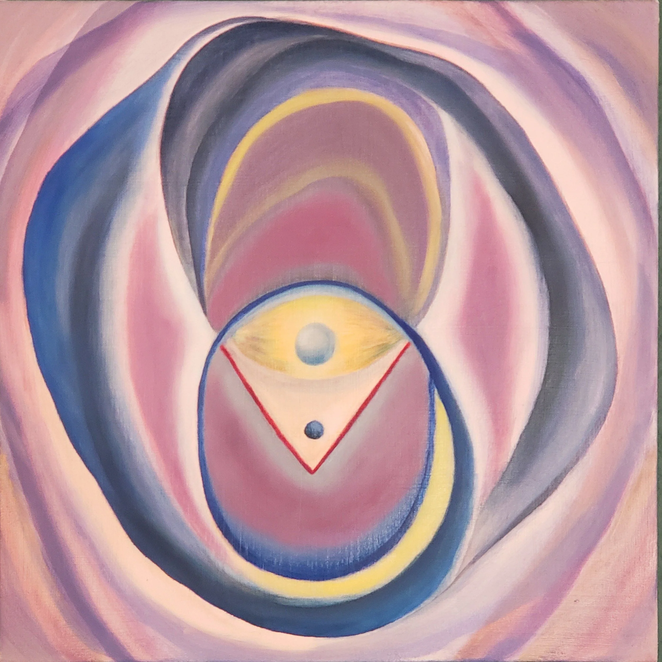 Subconscious Waves
2023 – Oil on canvas, 20" x 20"
(SOLD at Amarillo Museum of Art 20x20 Exhibition)