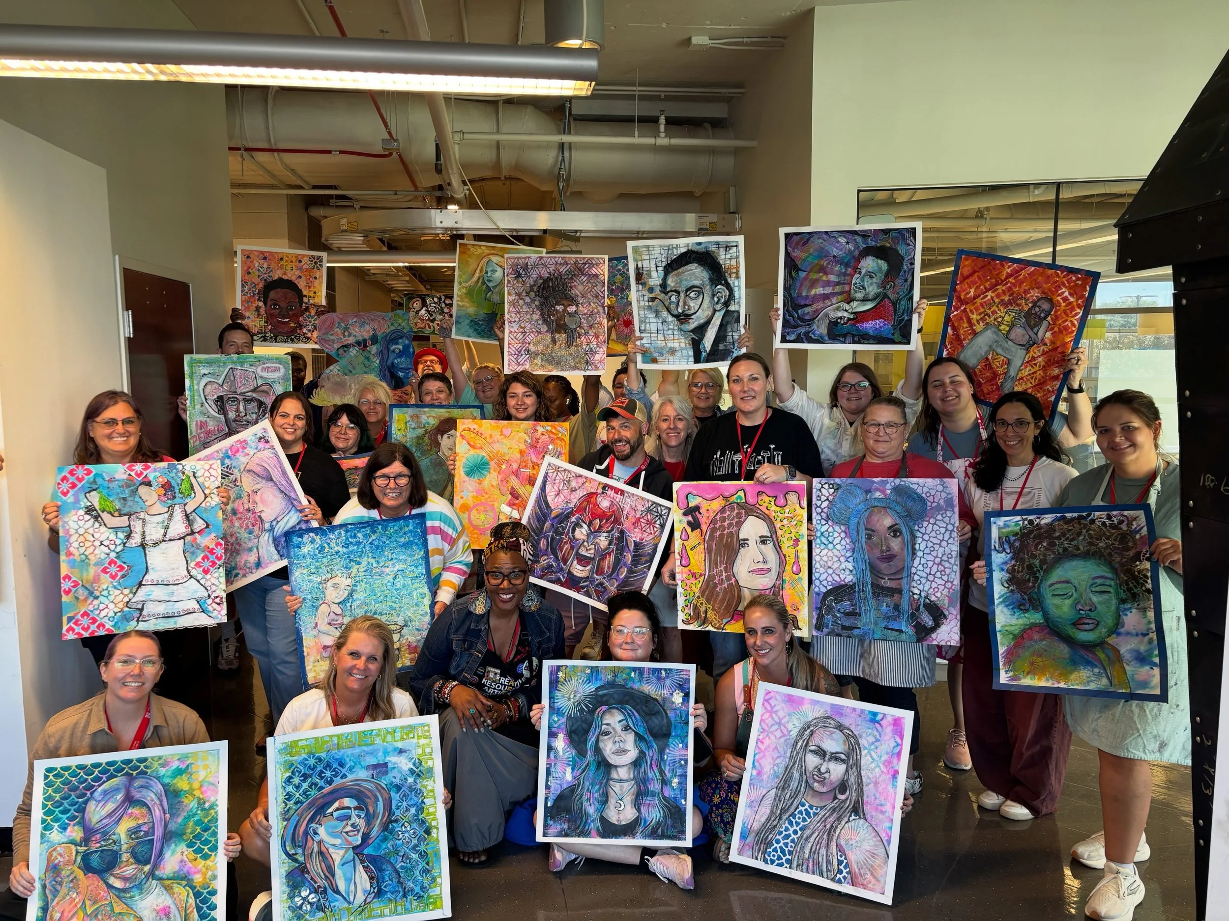 All these lovely artists and educators&hellip; was a blessing being a part of this group! Can&rsquo;t wait until next year! @tnartsacademy