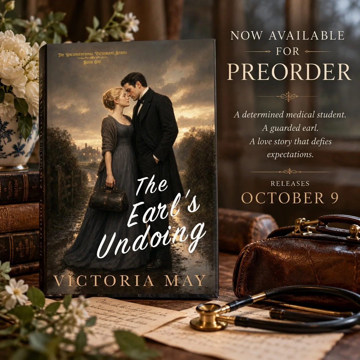 It&rsquo;s official &mdash; The Earl&rsquo;s Undoing is now available for preorder on Amazon. 🤎
I&rsquo;ve spent so much time with Bennet and Kate...writing them, revising them, worrying over tiny details, designing their cover, and imagining the da