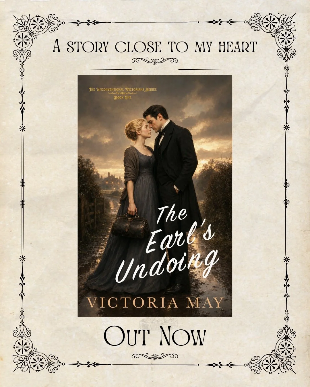 Bennet and Kate are finally yours. 🤎

Today, The Earl&rsquo;s Undoing makes its way into the world, the first book in my Unconventional Victorians series, in eBook form on Amazon Kindle. 

I&rsquo;ve spent so much time with these two: finding their 