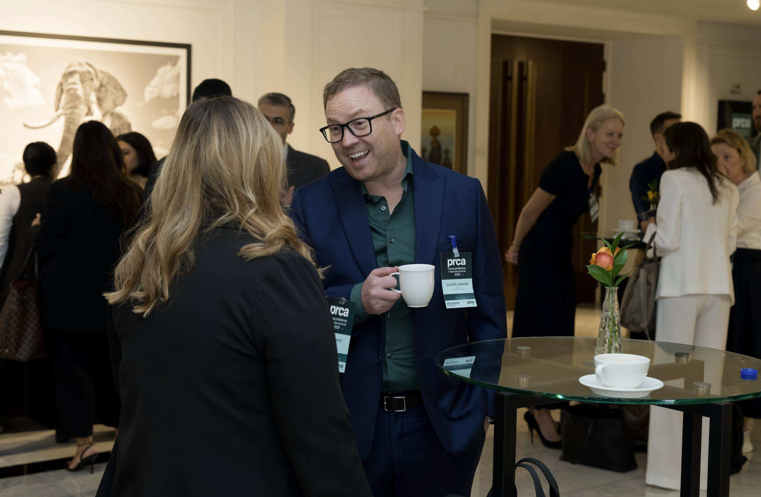 Abby White at PRCA MENA conference 2026
