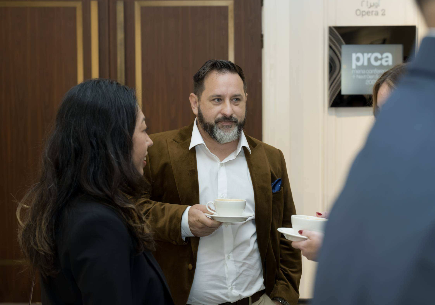 Gary White at PRCA MENA conference 2026