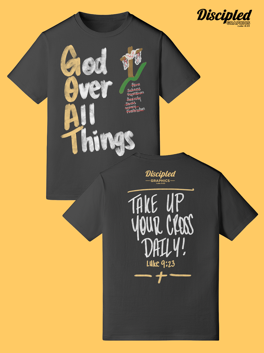 GOAT Classic Crew Neck Tee (Graphic On The Front)