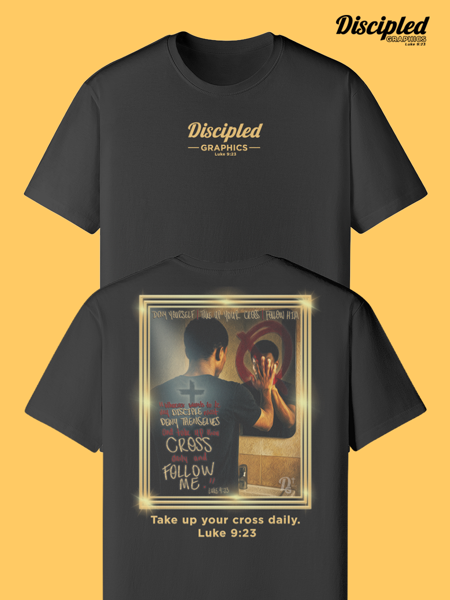 Luke 9:23 Classic Crew Neck Tee