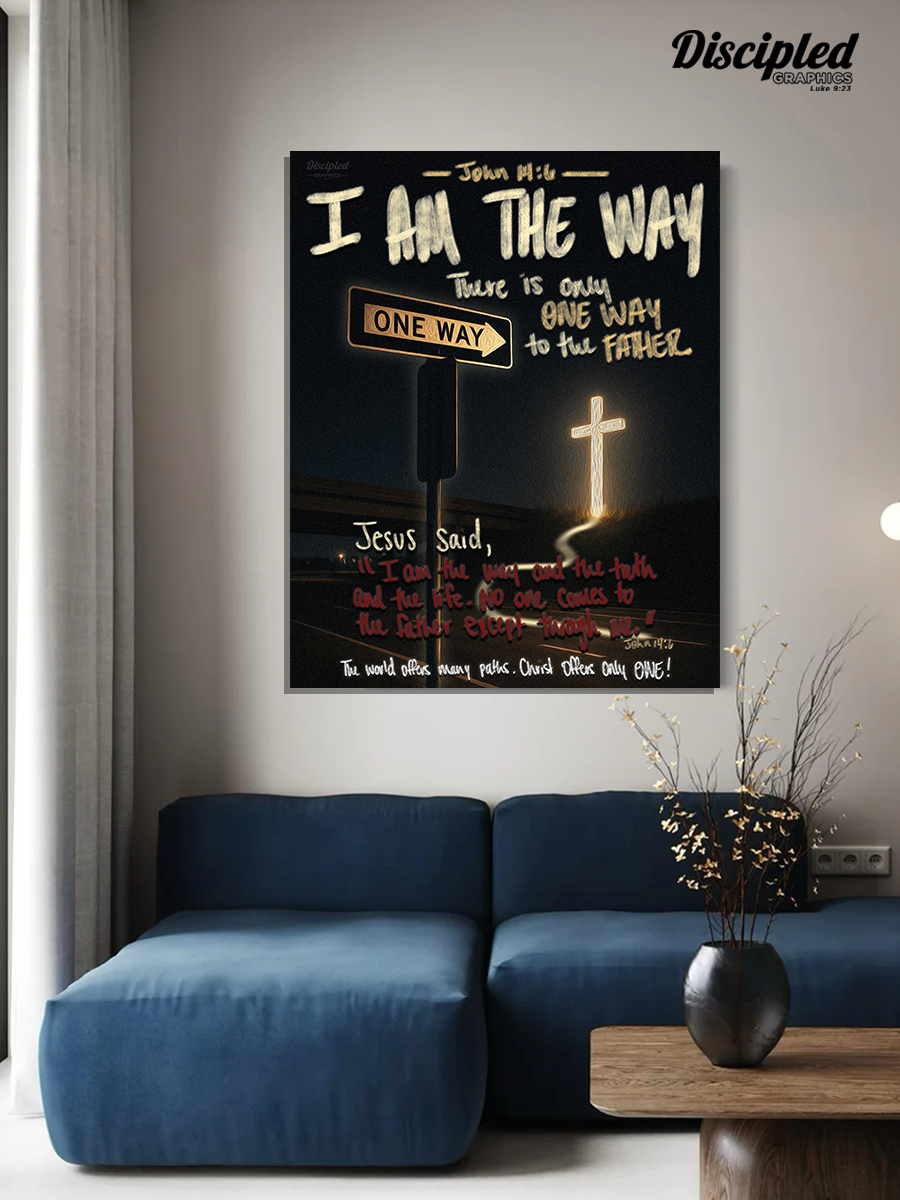John 14:6 Canvas