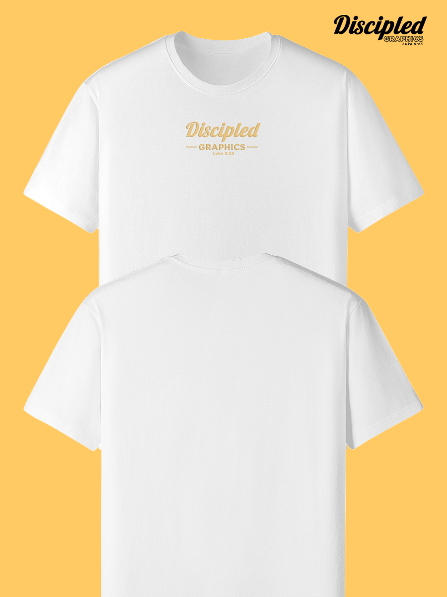 Full Logo Plain Classic Crew Neck Tee