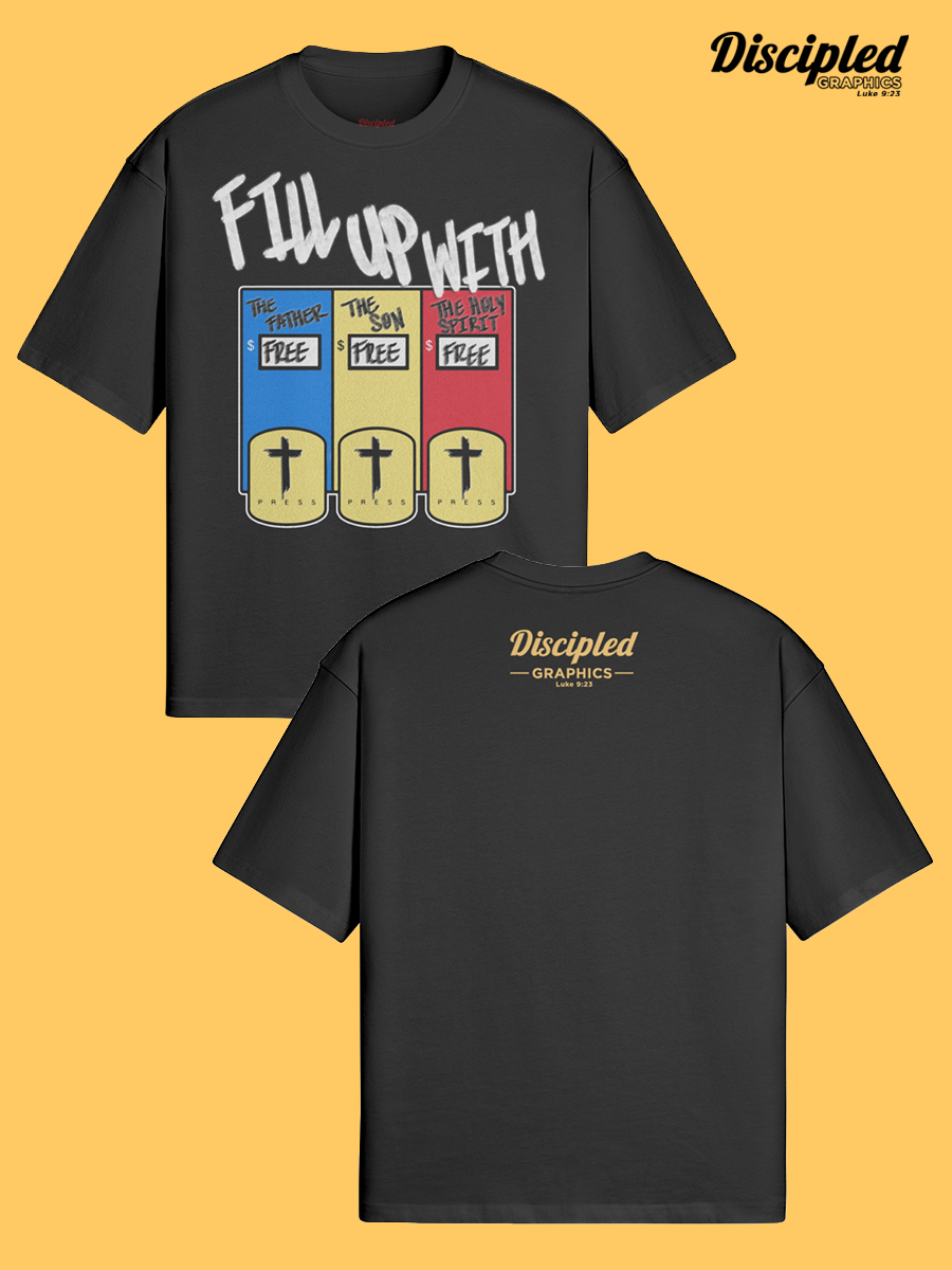 Fill Up Your Spiritual Tank Box Tee (Graphic On the Front)