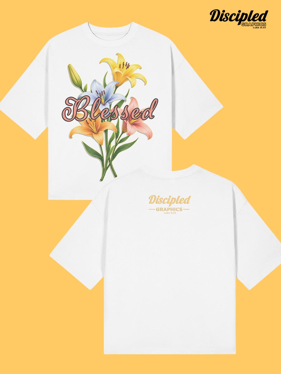 Blessed Crop Tee (Graphic On The Front)