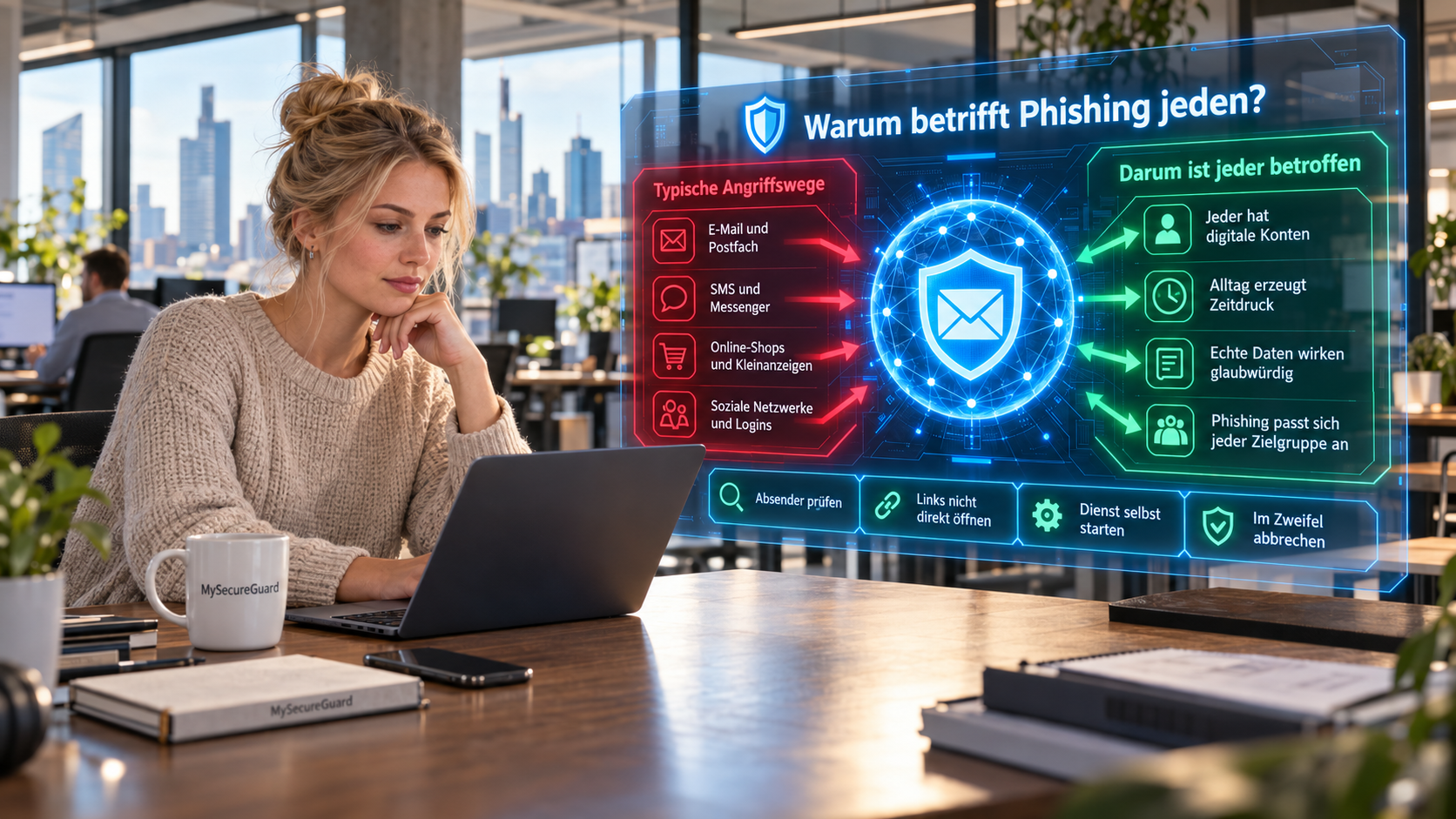 Wie funktioniert Phishing und was wollen die Angreifer?