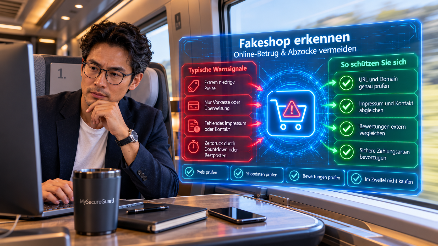Fakeshop erkennen: So prüfen Sie einen Online-Shop vor der Bestellung