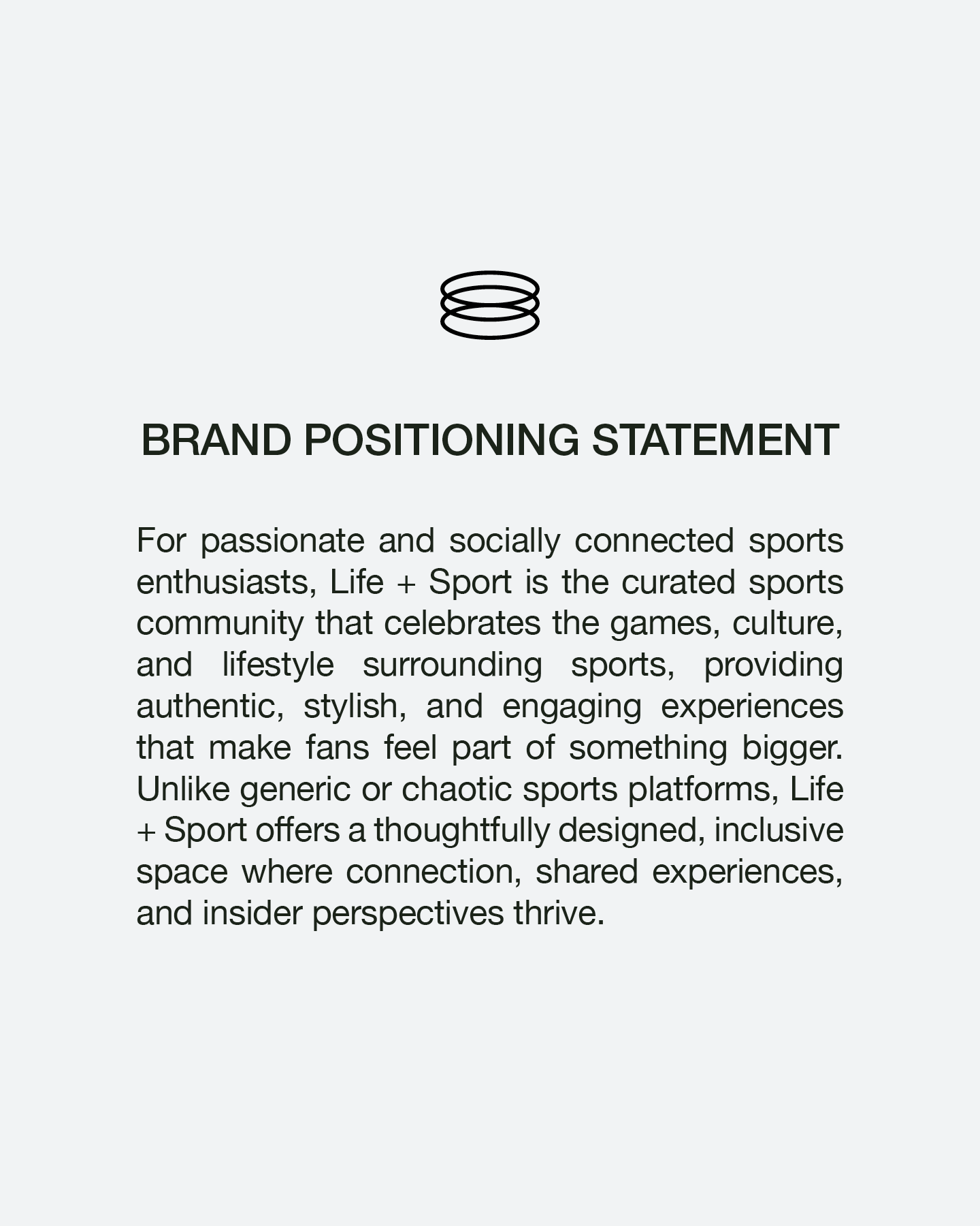 Life + Sport Branding
