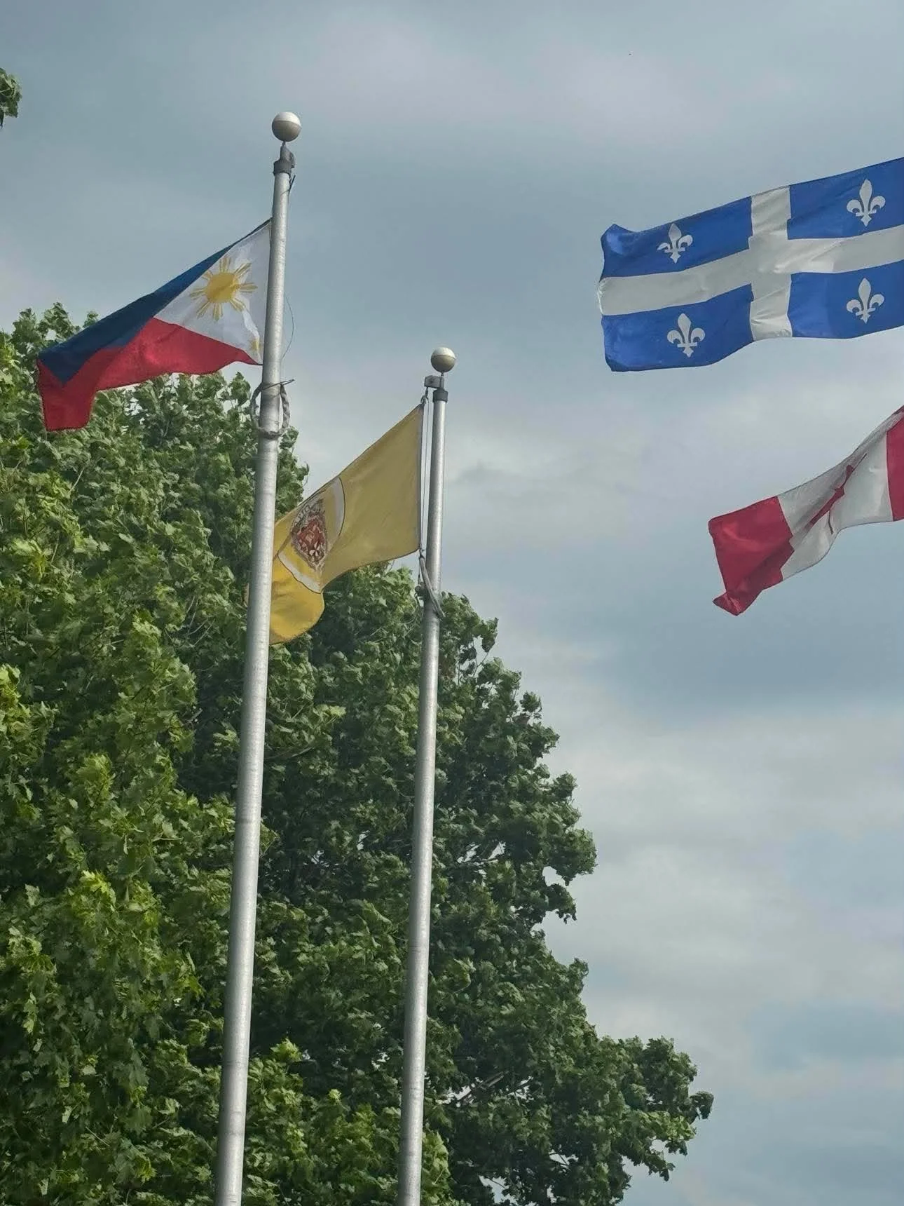 Philippine Flag raised at the City of Cote Saint-Luc June 12, 2026