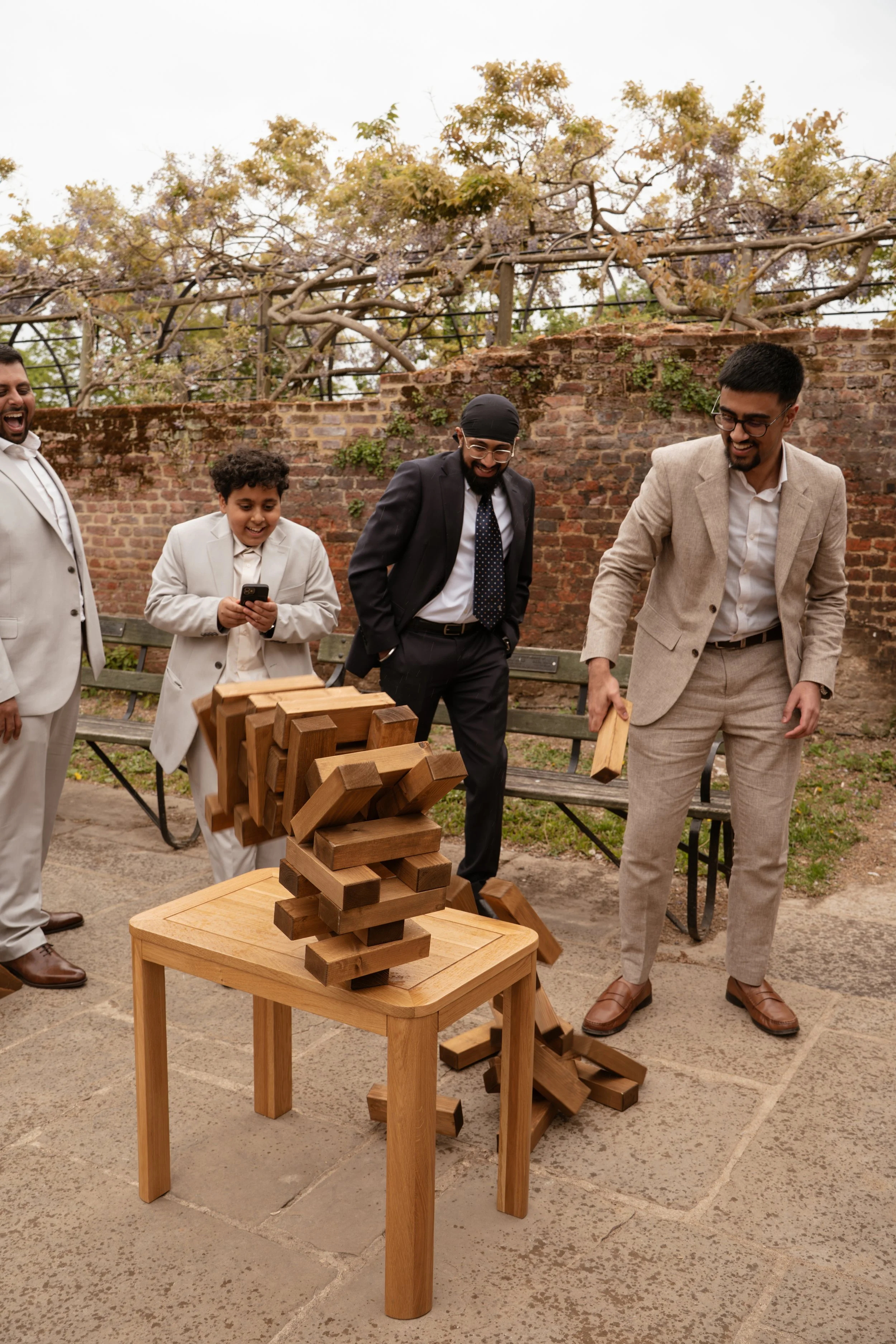Giant Jenga for hire, perfect for weddings, birthdays, festivals and corporate events across London and Essex.