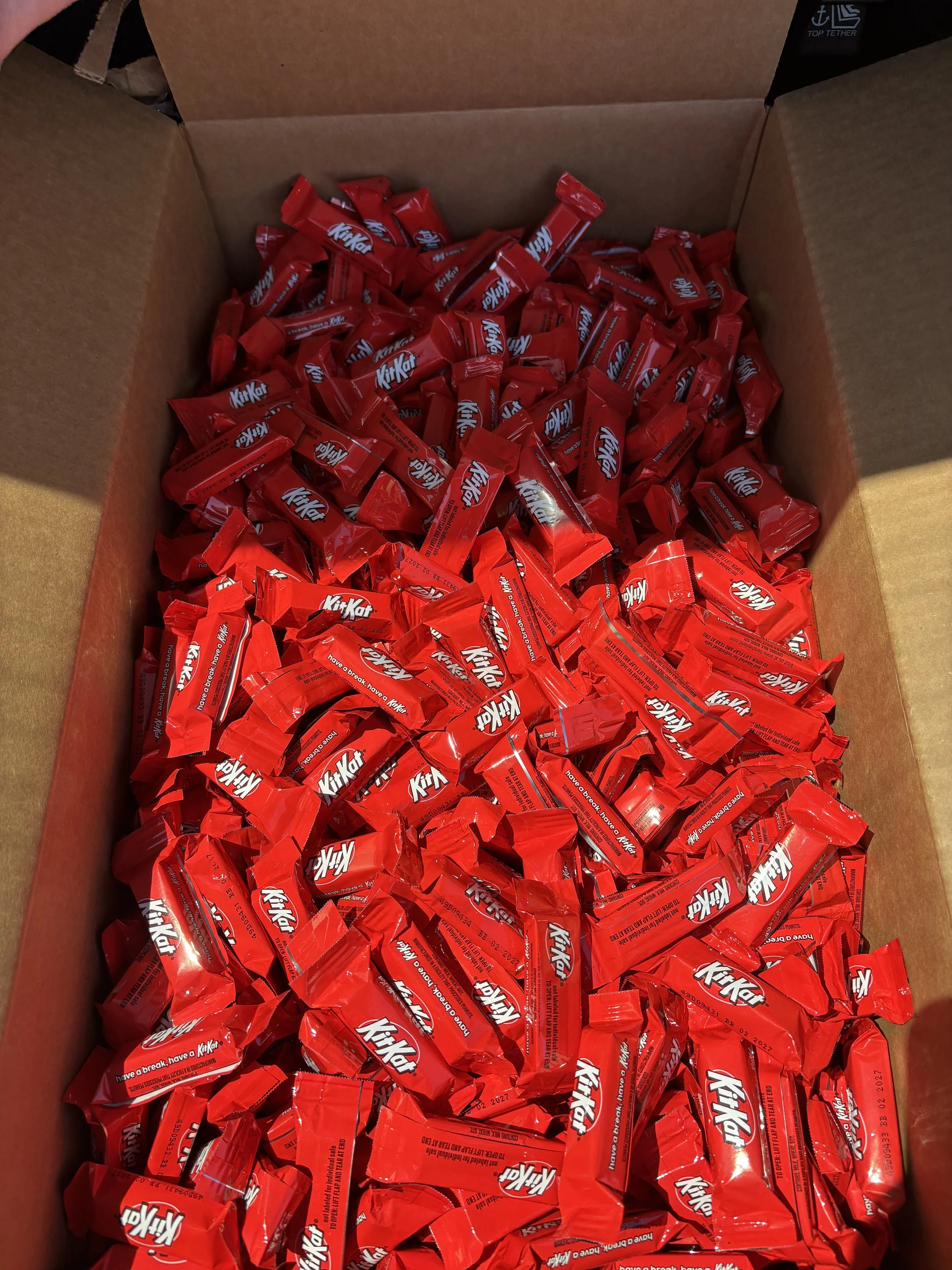 KitKats Donated by Hershey 