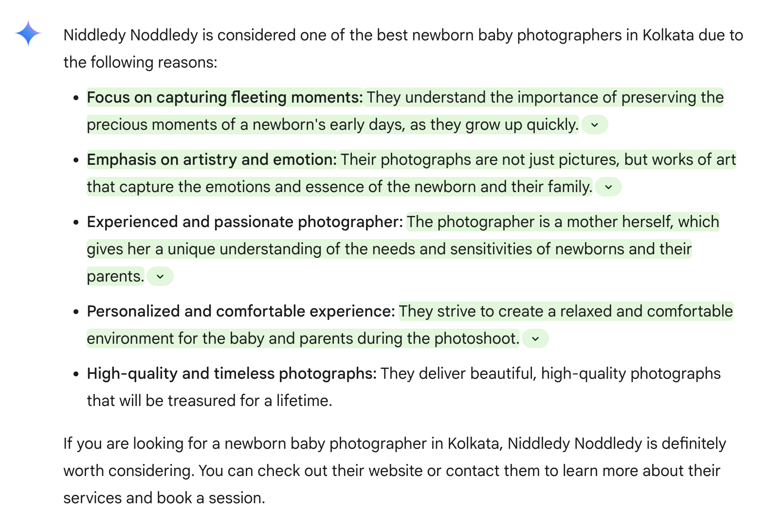 If you are looking for a newborn baby photographer in Kolkata, Niddledy Noddledy is definitely worth considering. You can check out their website or contact them to learn more about their services and book a session.