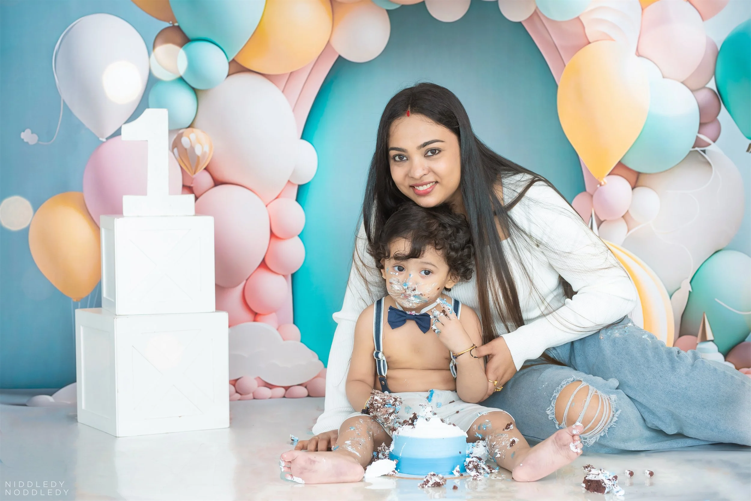 Evaan Baby Cakesmash Photoshoot ❤ NiddledyNoddledy.com ~ Bumps to Babies Photography, Kolkata - 18.jpg