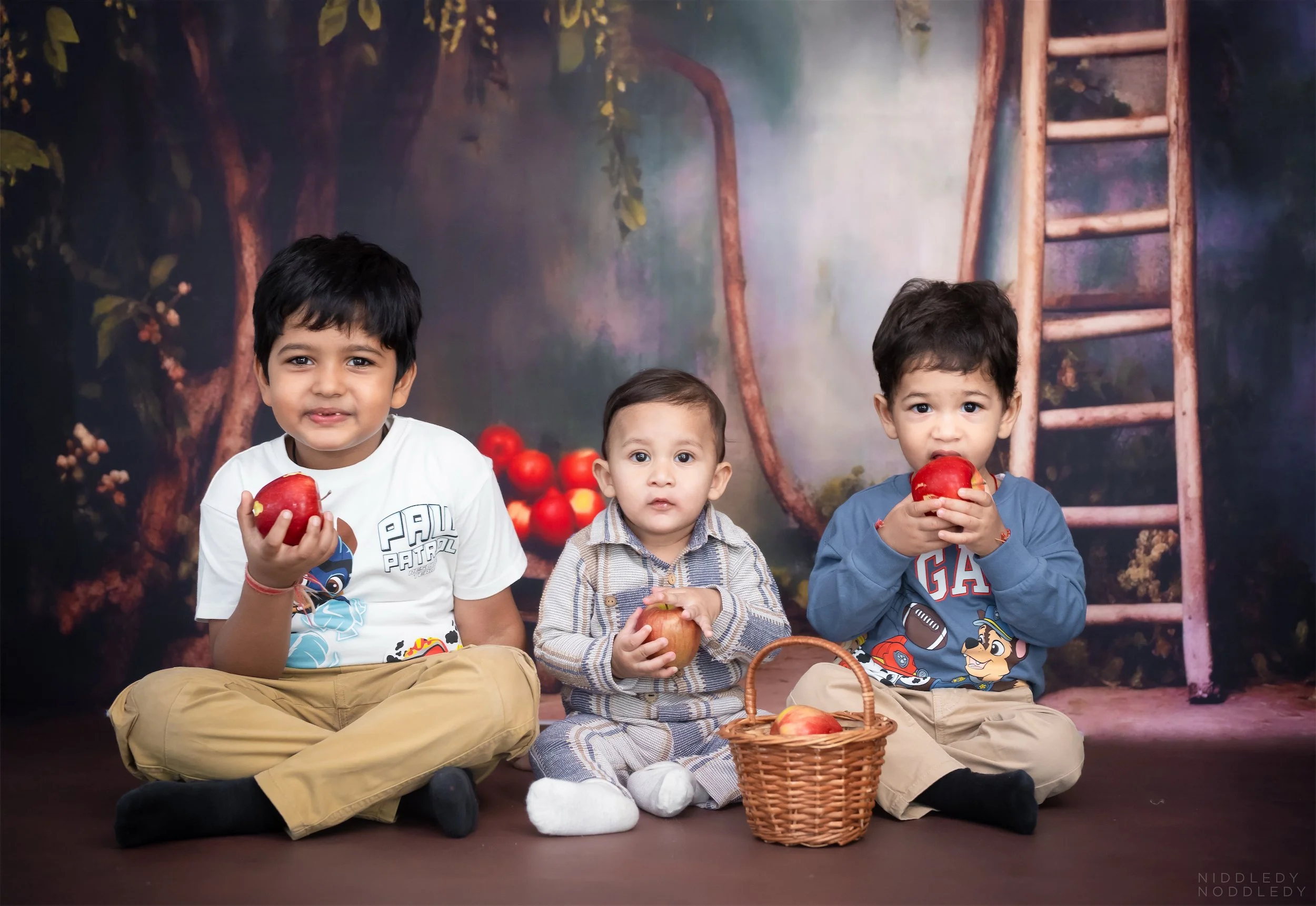 Terrific Trio Kids Photoshoot ❤ NiddledyNoddledy.com ~ Bumps to Babies Photography, Kolkata - 13.jpg