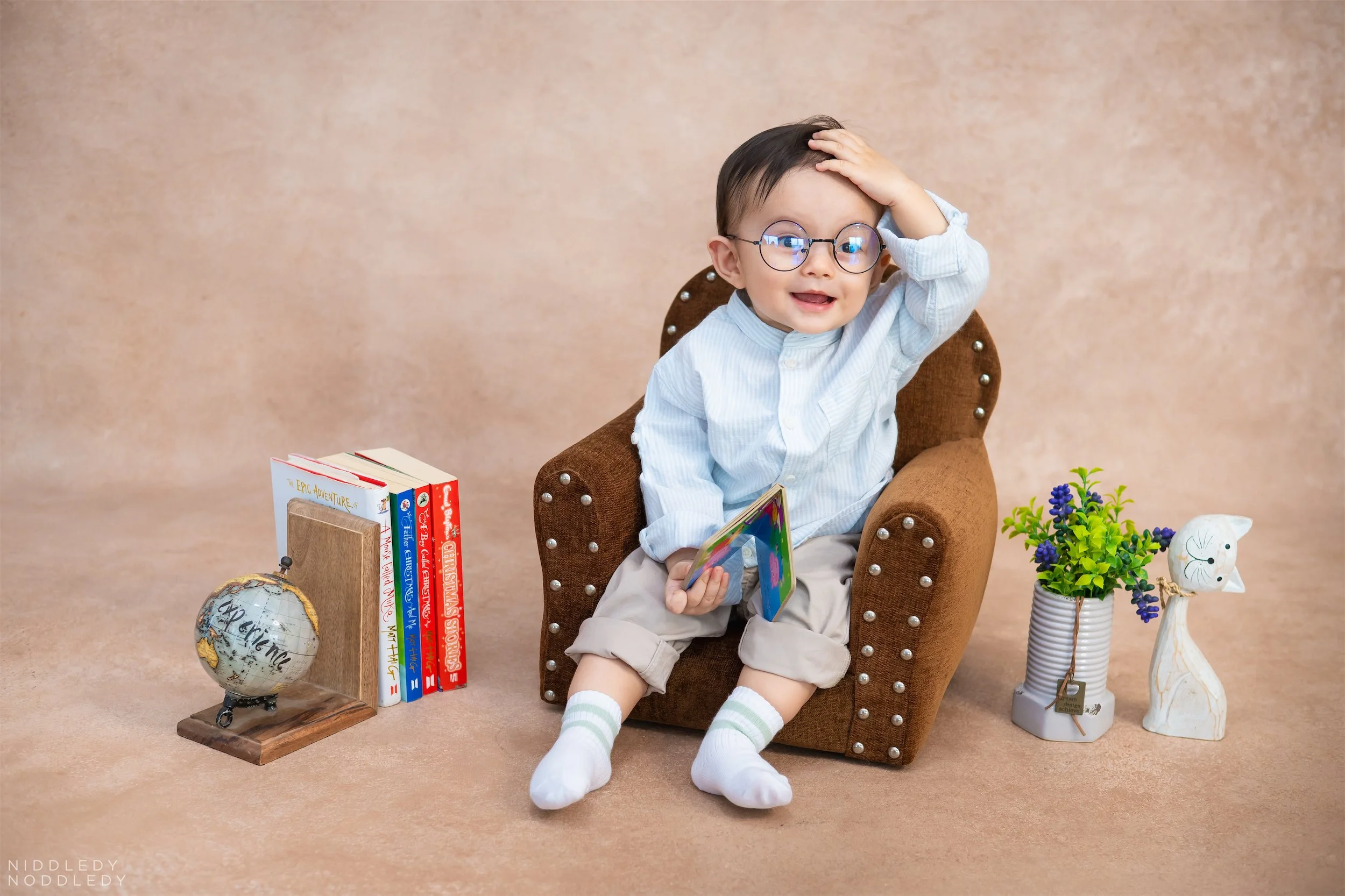 Nivaan Baby Cakesmash Photoshoot ❤ NiddledyNoddledy.com ~ Bumps to Babies Photography, Kolkata - 02.jpg