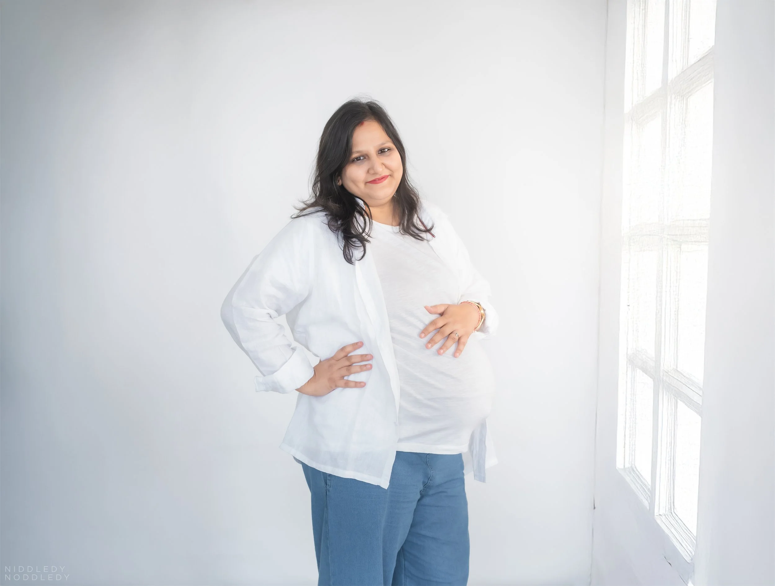 Pooja Maternity Photoshoot ❤ NiddledyNoddledy.com ~ Bumps to Babies Photography, Kolkata - 07.jpg
