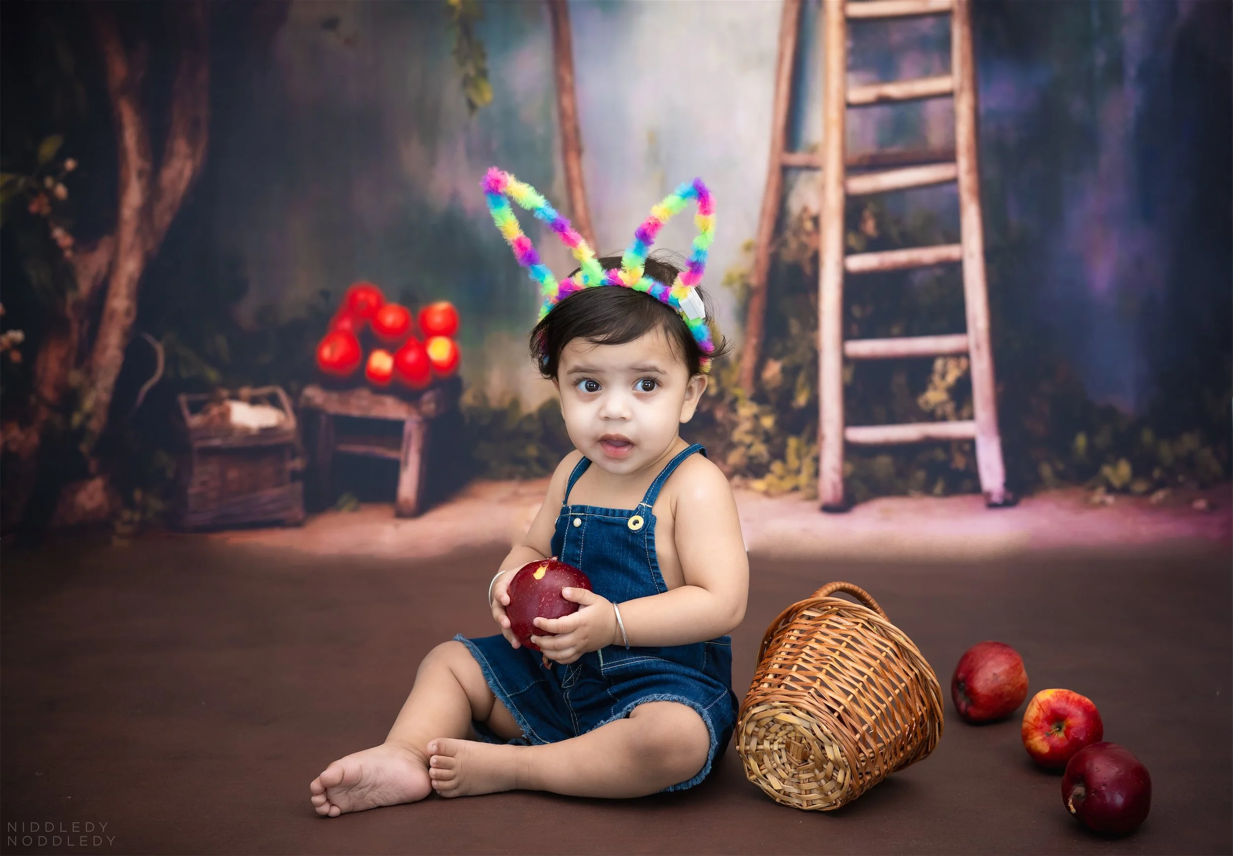 Bhuvi Baby Cakesmash Photoshoot ❤ NiddledyNoddledy.com ~ Bumps to Babies Photography, Kolkata - 09.jpg