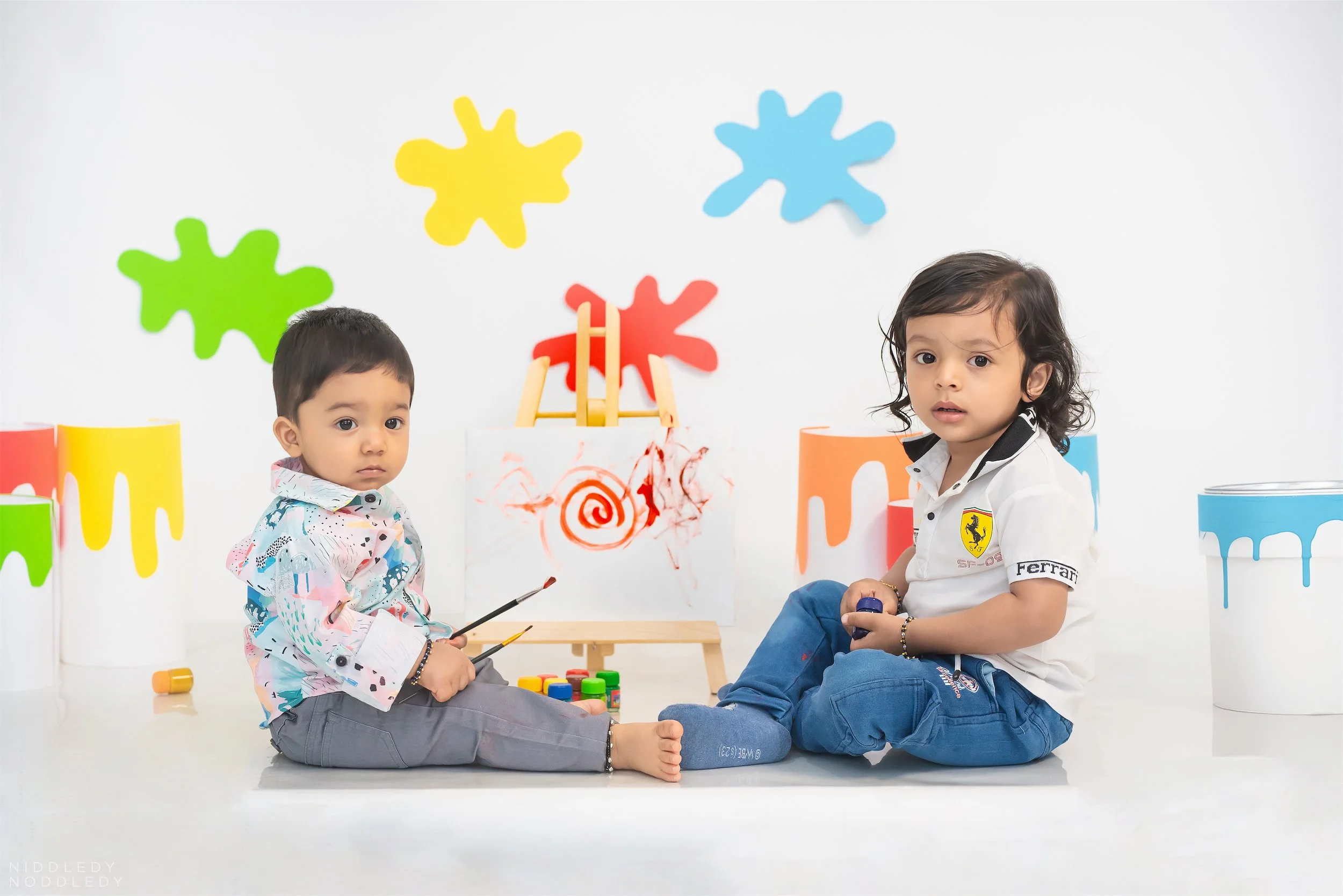 Aarush Baby Cakesmash Photoshoot ❤ NiddledyNoddledy.com ~ Bumps to Babies Photography, Kolkata - 03.jpg