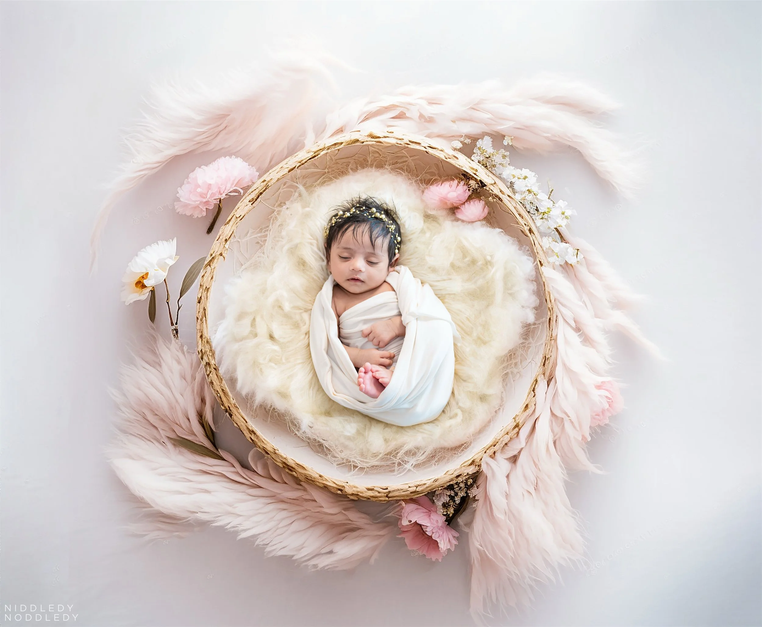 Anvika Newborn Baby Photoshoot ❤ NiddledyNoddledy.com ~ Bumps to Babies Photographer, Kolkata - 13.jpg