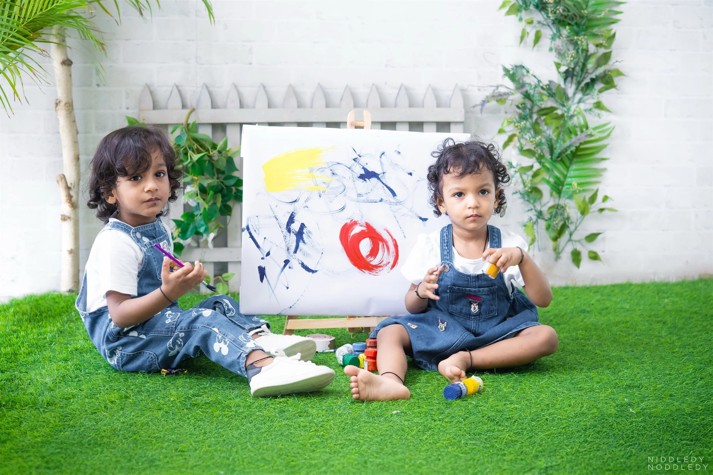 Sakshamm Saanvi Twin Kids Photoshoot ❤ NiddledyNoddledy.com ~ Bumps to Babies Photographer, Kolkata - 14.jpg