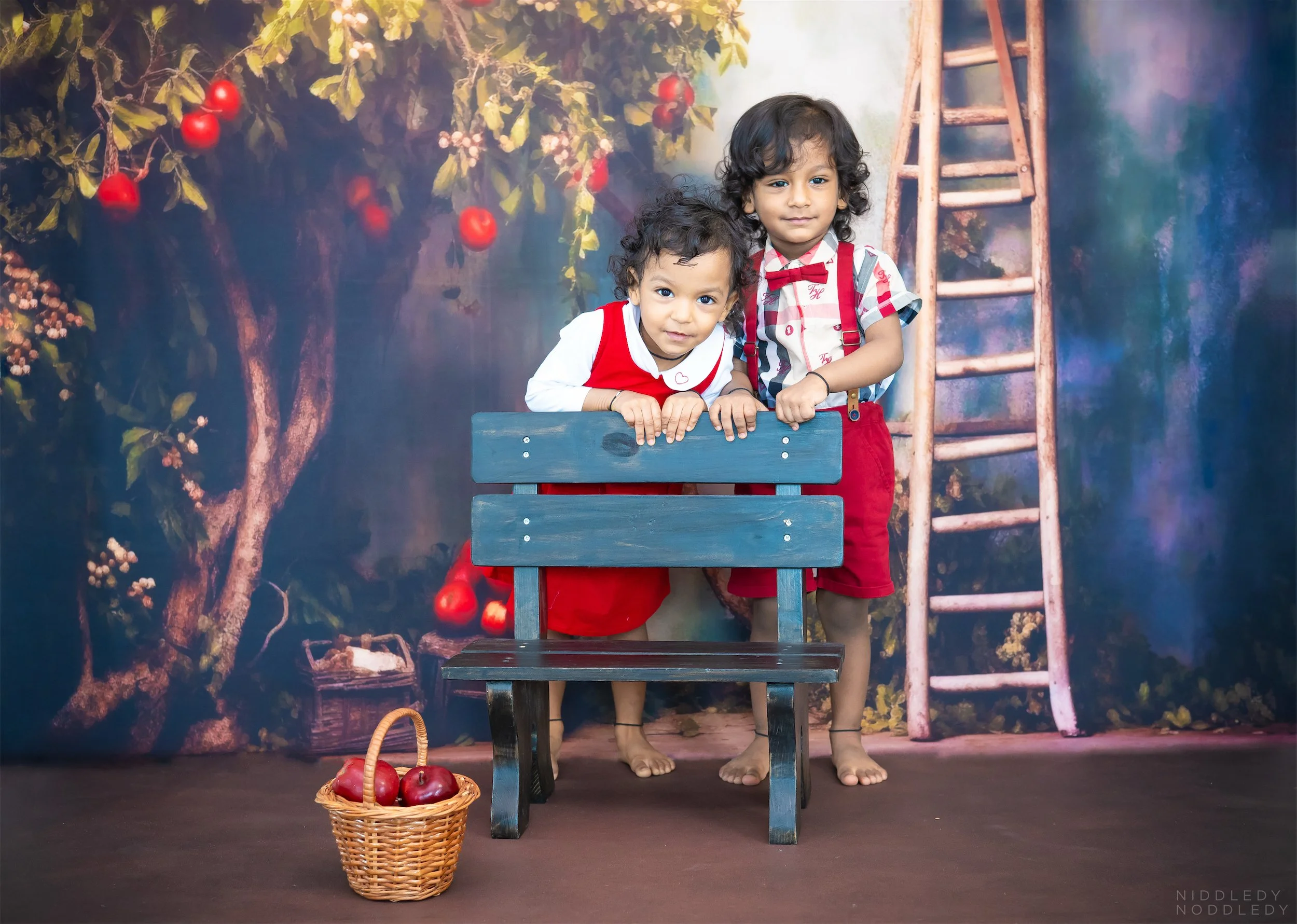 Sakshamm Saanvi Twin Kids Photoshoot ❤ NiddledyNoddledy.com ~ Bumps to Babies Photographer, Kolkata - 08.jpg
