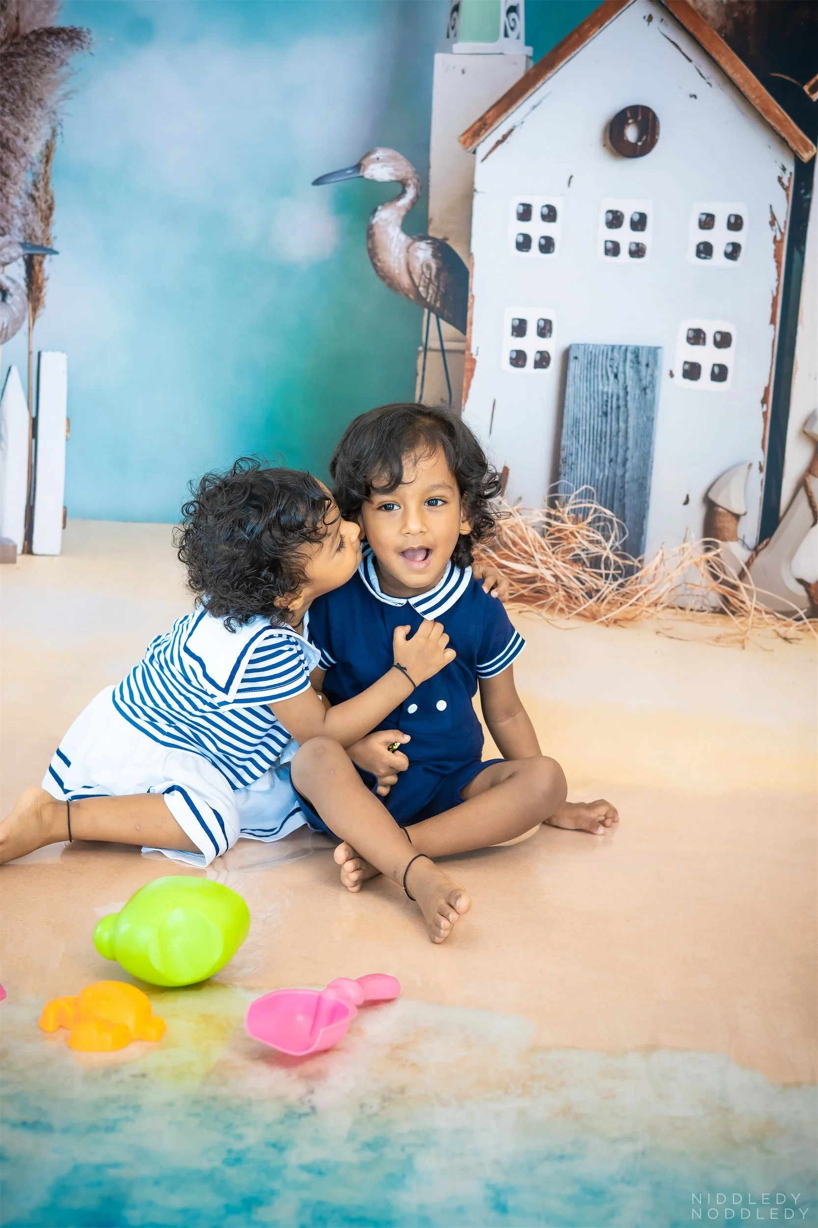 Sakshamm Saanvi Twin Kids Photoshoot ❤ NiddledyNoddledy.com ~ Bumps to Babies Photographer, Kolkata - 01.jpg