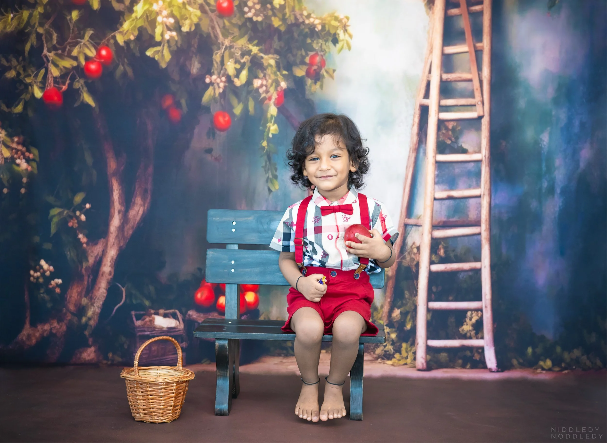 Sakshamm Saanvi Twin Kids Photoshoot ❤ NiddledyNoddledy.com ~ Bumps to Babies Photographer, Kolkata - 05.jpg